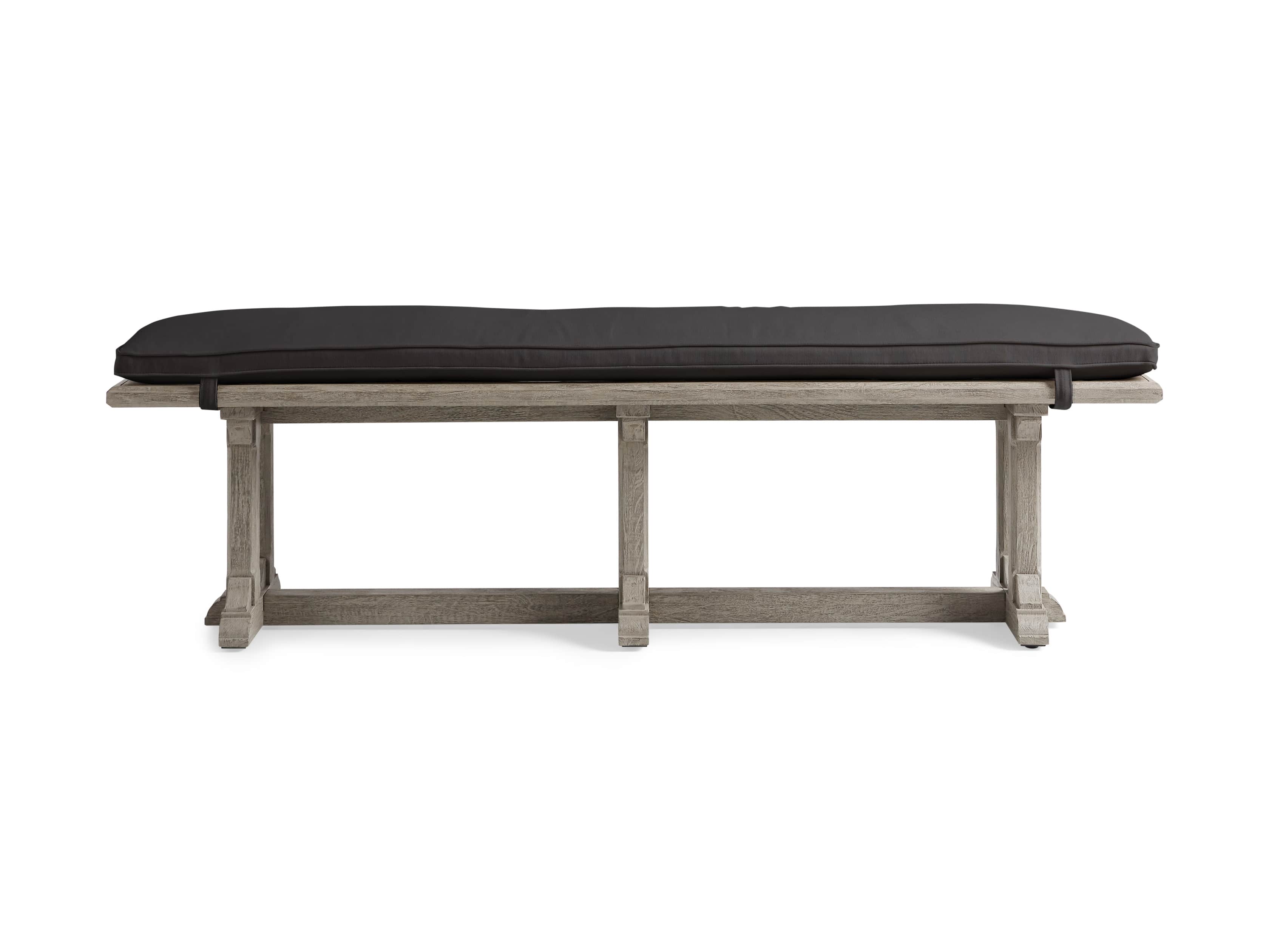 Calistoga Outdoor 74" Dining Bench, slide 3 of 6