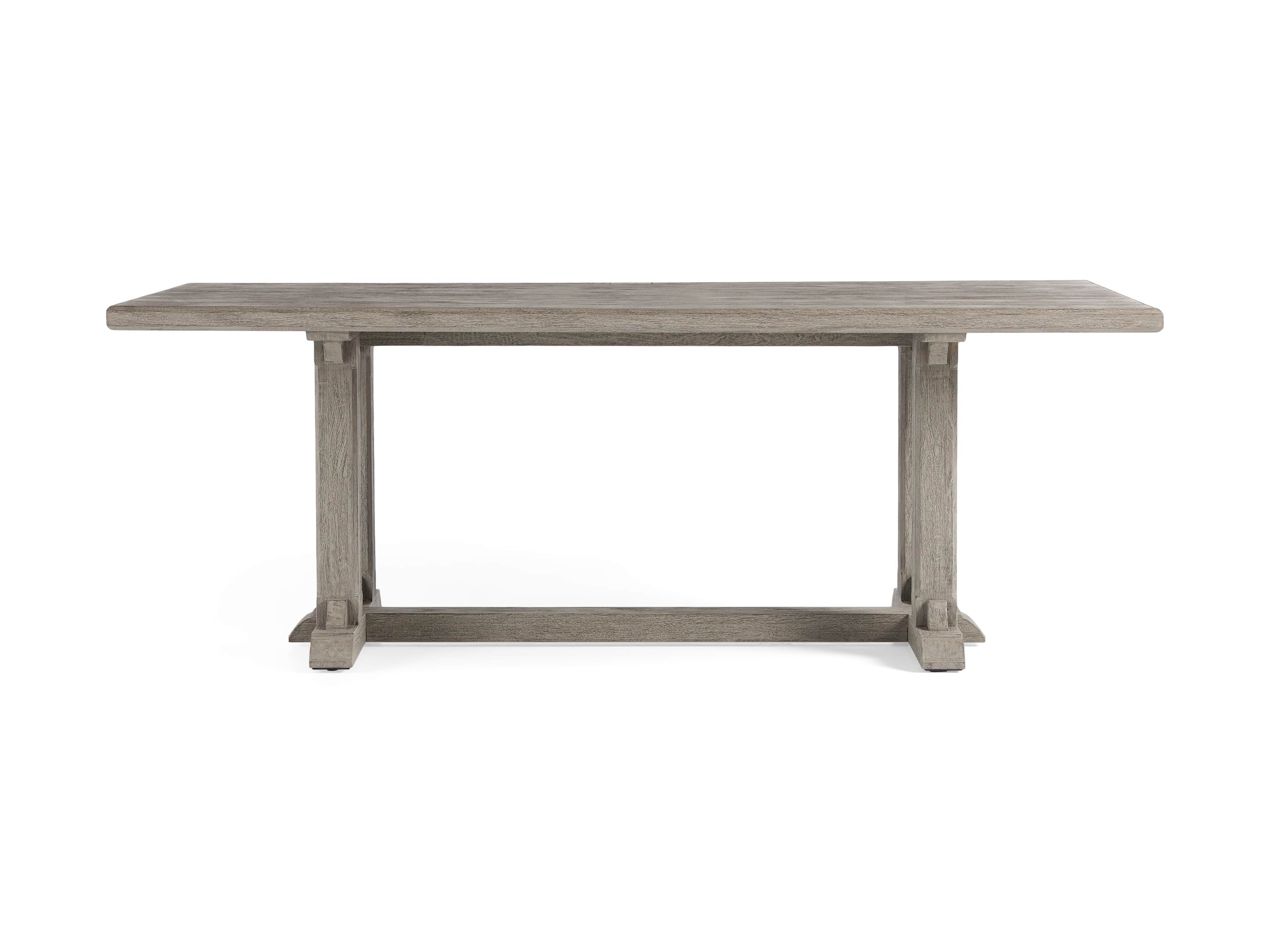 Calistoga Outdoor 84" Rectangle Dining Table, slide 3 of 5