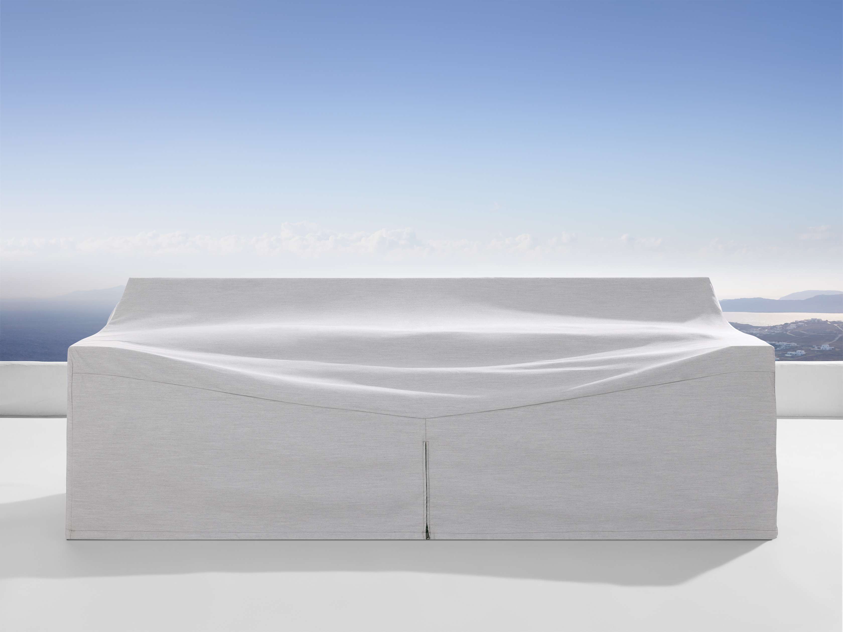 Canyon Outdoor Aluminum Sofa