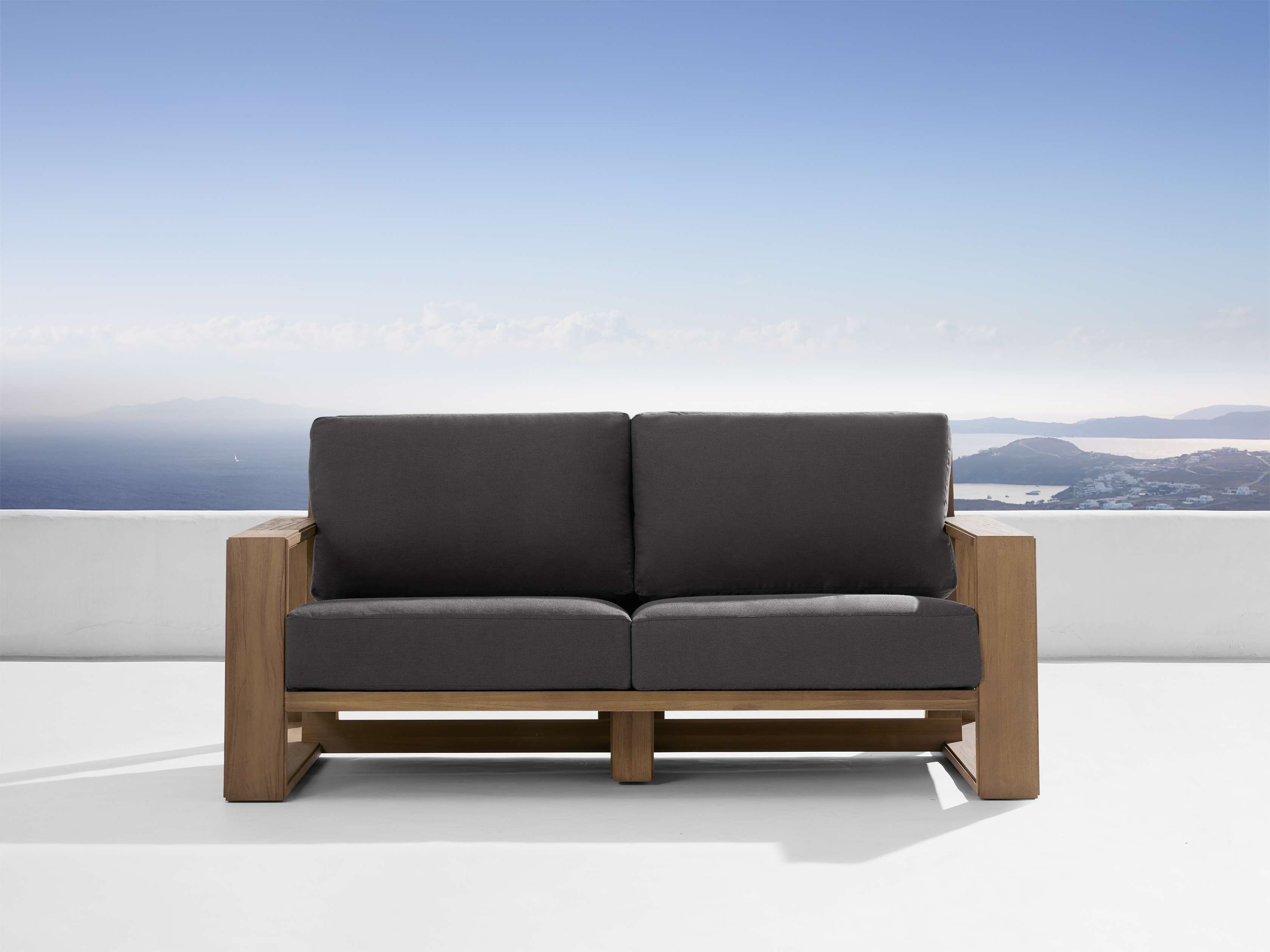 Canyon Outdoor Teak Sofa