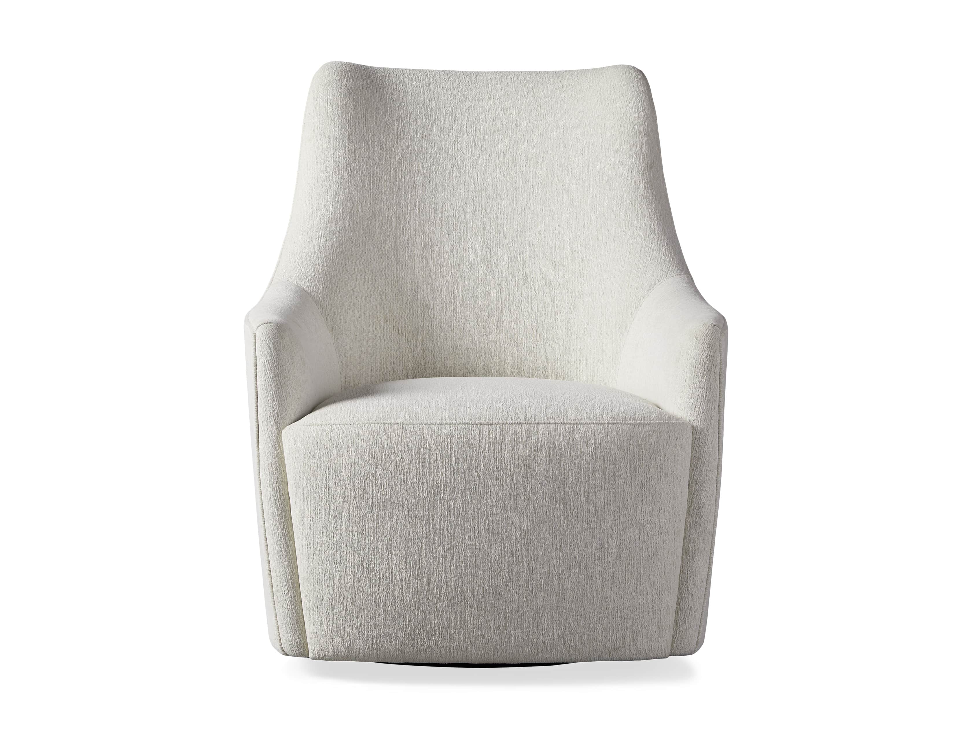 Cole Outdoor Upholstered 31" Swivel Chair, slide 3 of 7