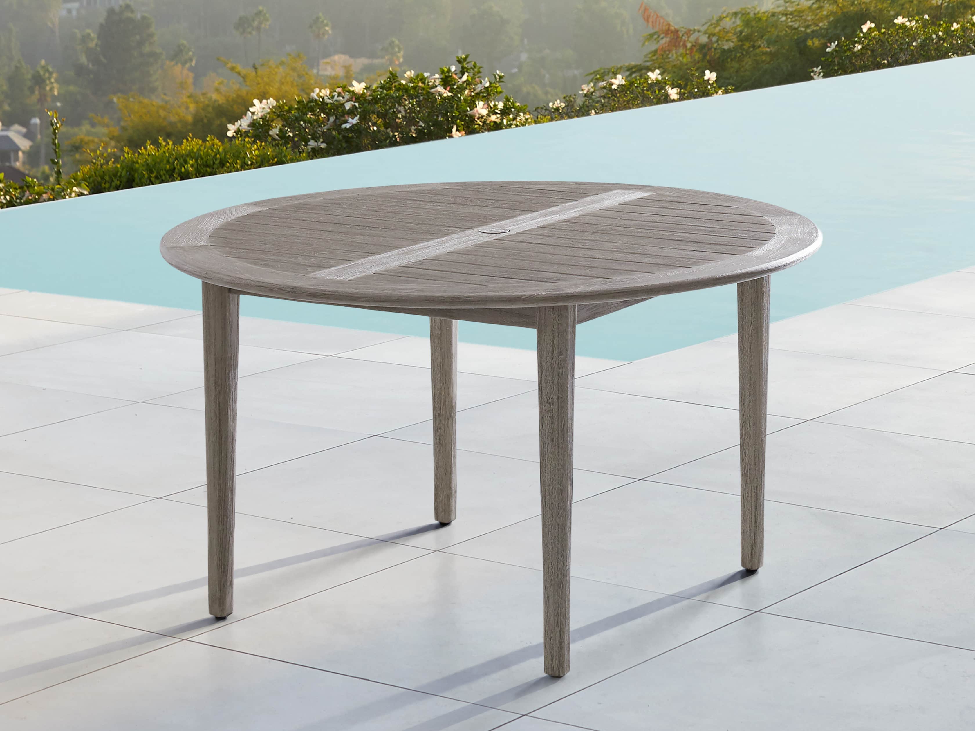 Costa Outdoor Round 70" Dining Table, slide 2 of 8