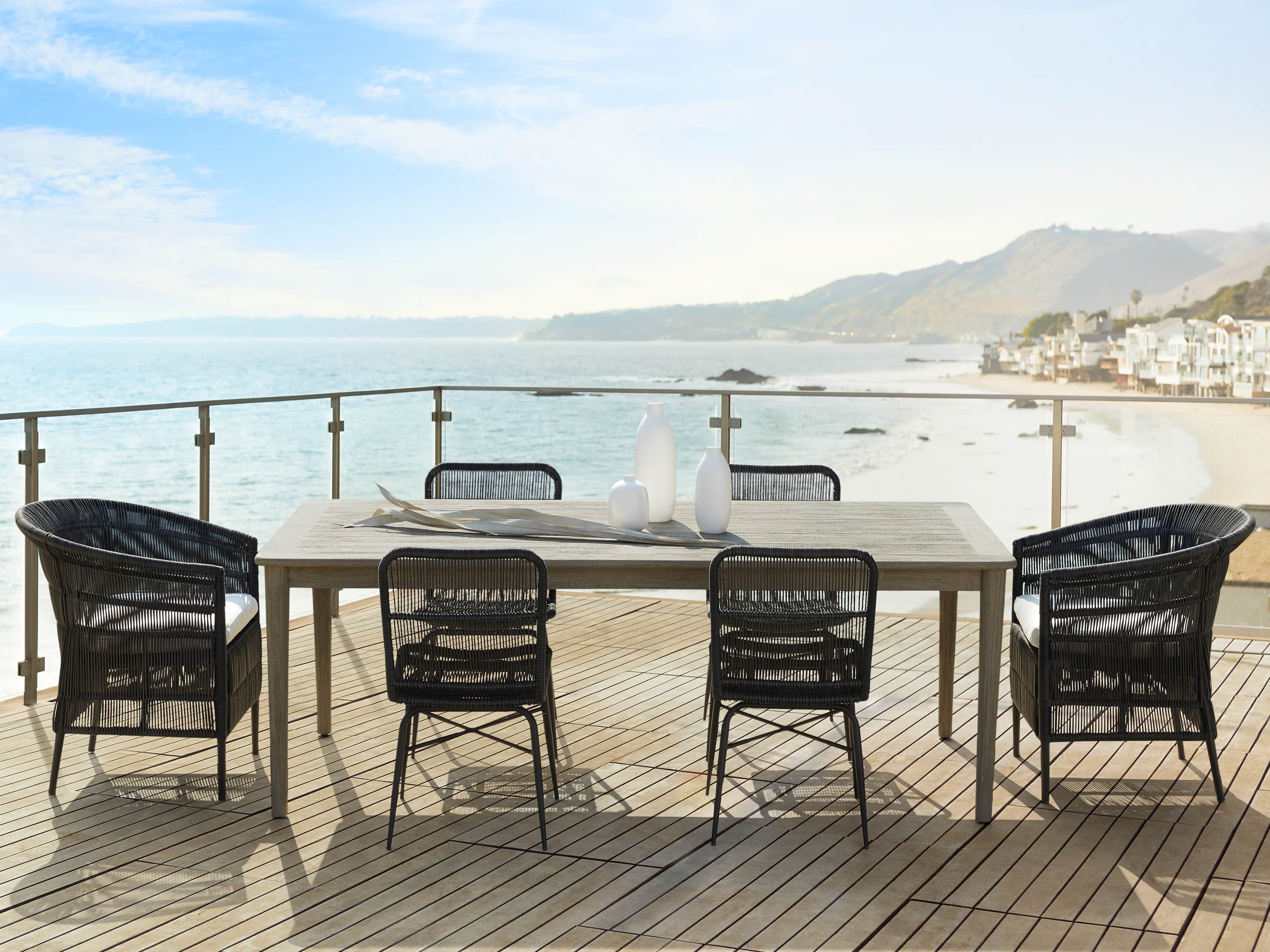 Costa Outdoor 84" Dining Table, slide 2 of 5
