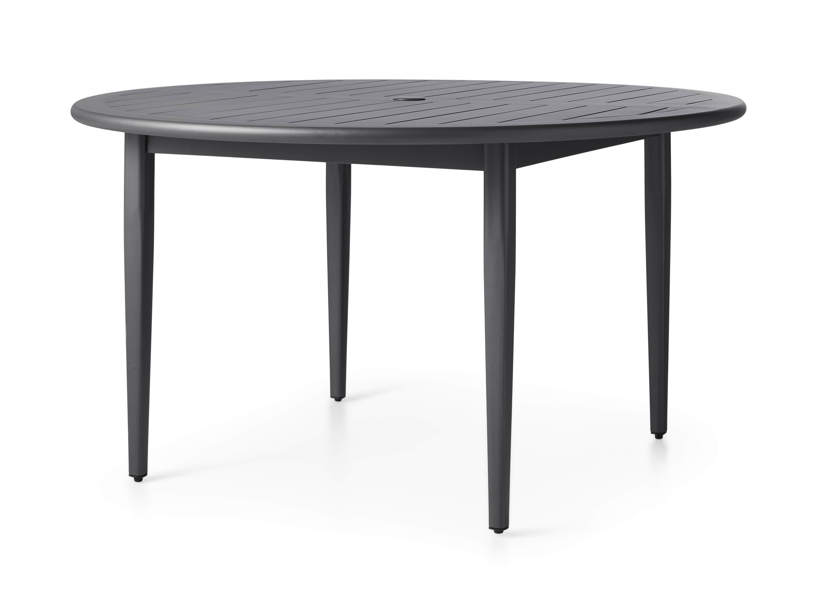 Costa Outdoor 54" Round Aluminum Dining Table, slide 2 of 4