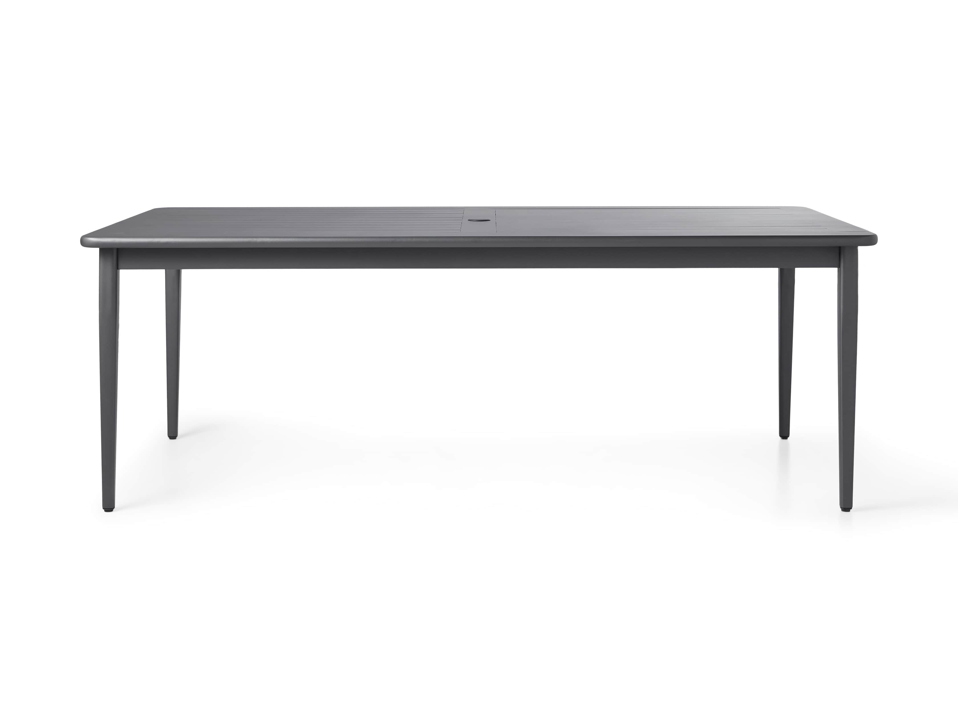 Costa Outdoor 84" Aluminum Dining Table, slide 3 of 6