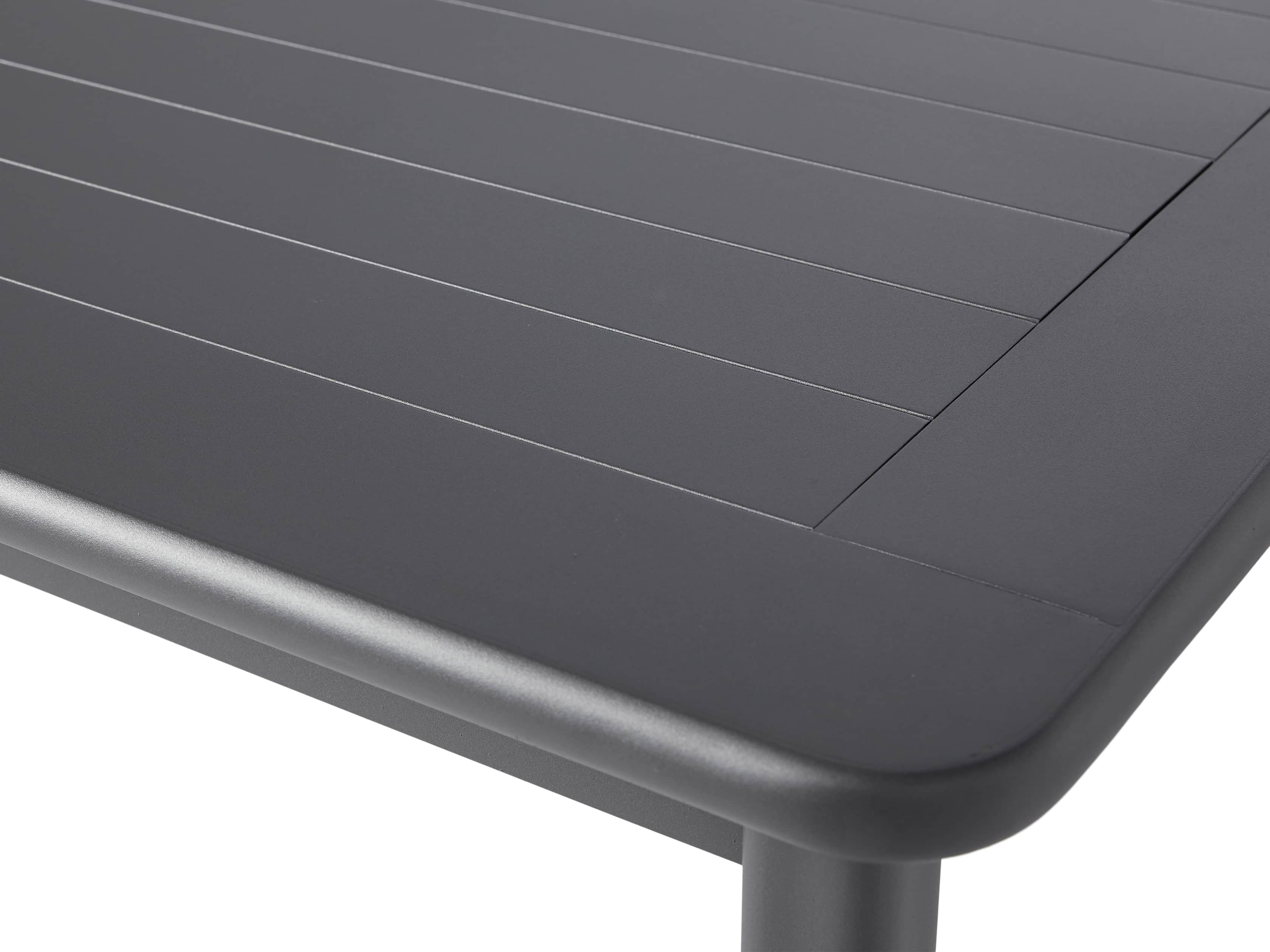 Costa Outdoor 84" Aluminum Dining Table, slide 6 of 6