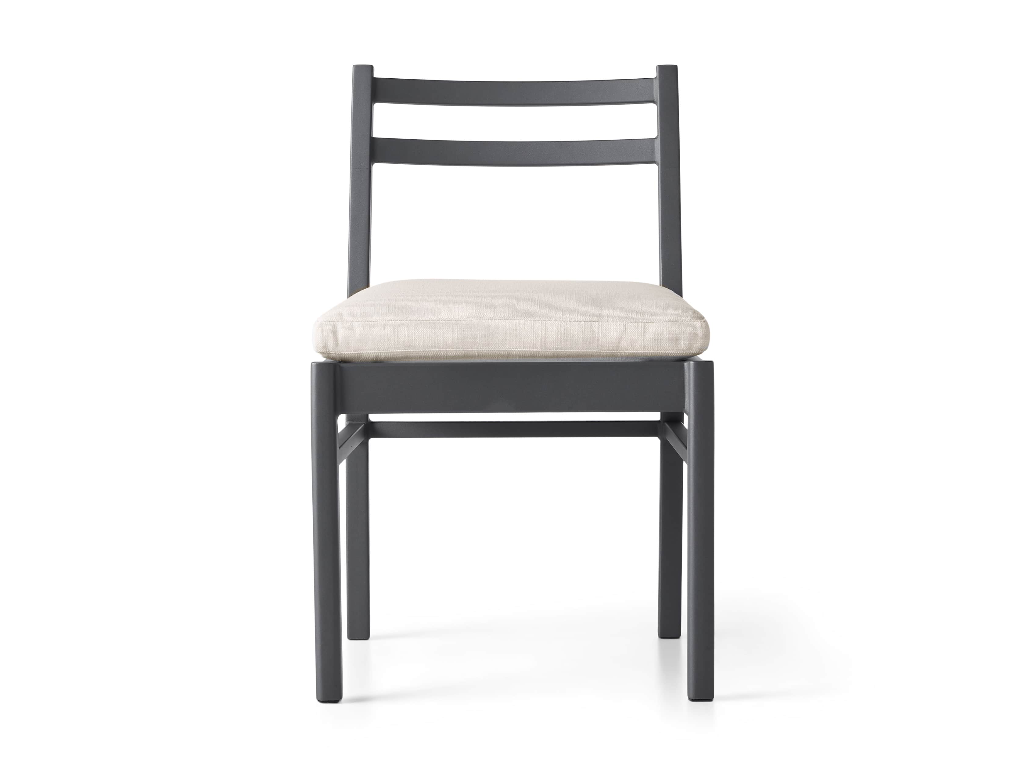 Costa Outdoor 21.25" Aluminum Dining Side Chair, slide 2 of 5