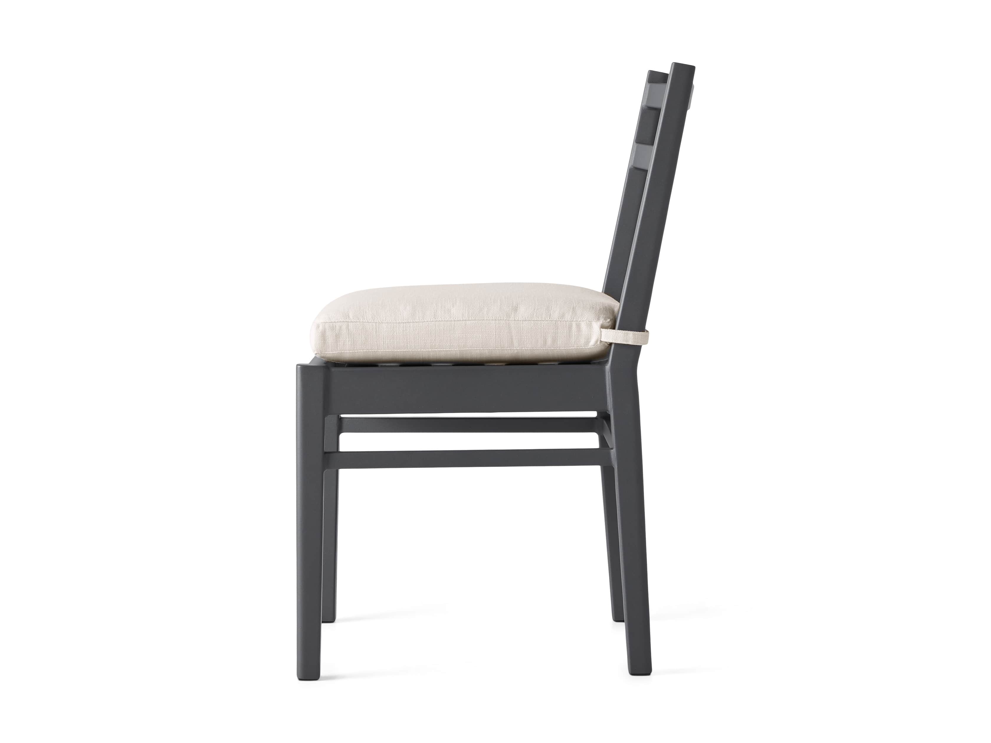 Costa Outdoor 21.25" Aluminum Dining Side Chair, slide 4 of 5