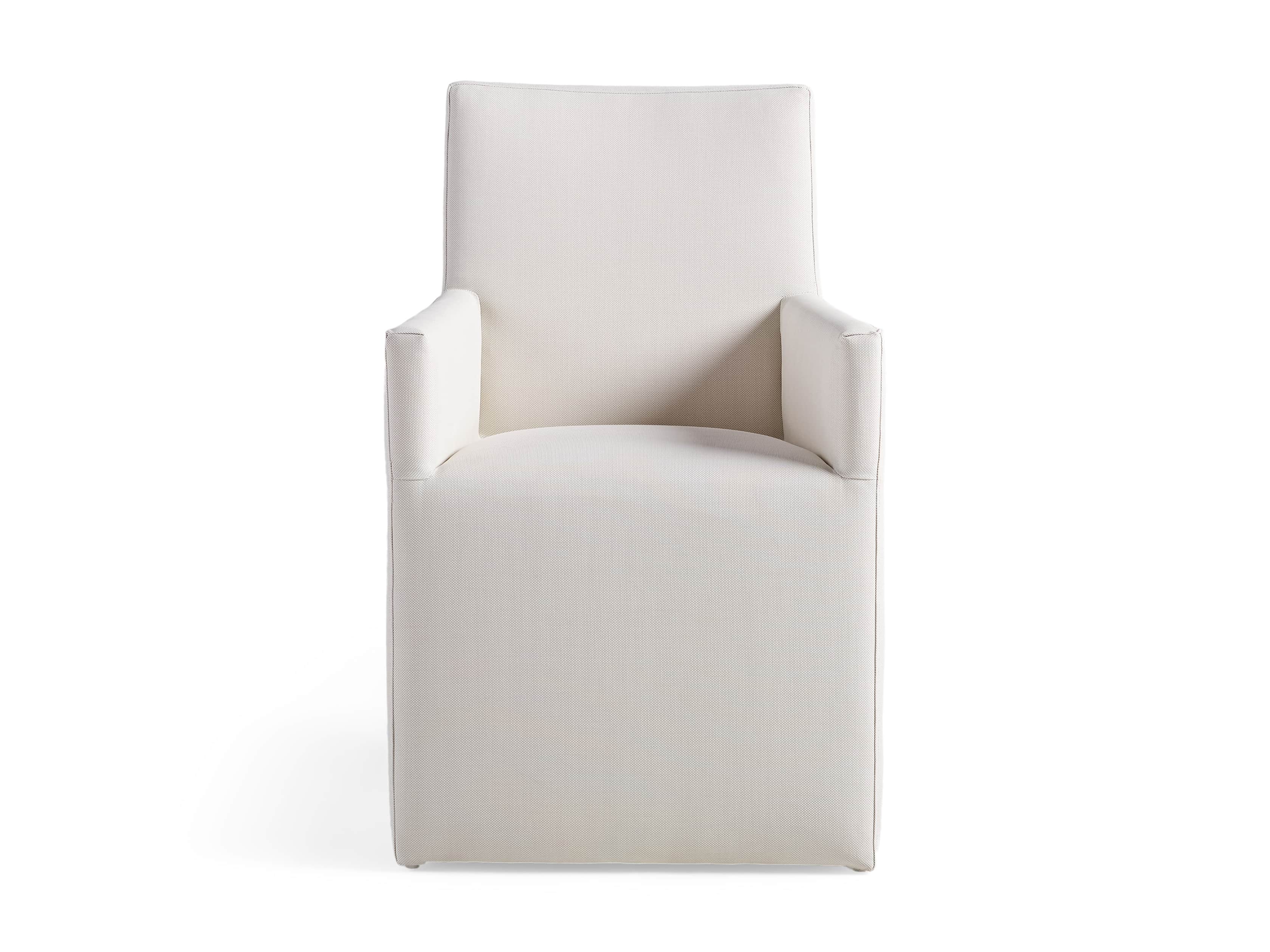Devon Outdoor 22" Dining Arm Chair, slide 2 of 4