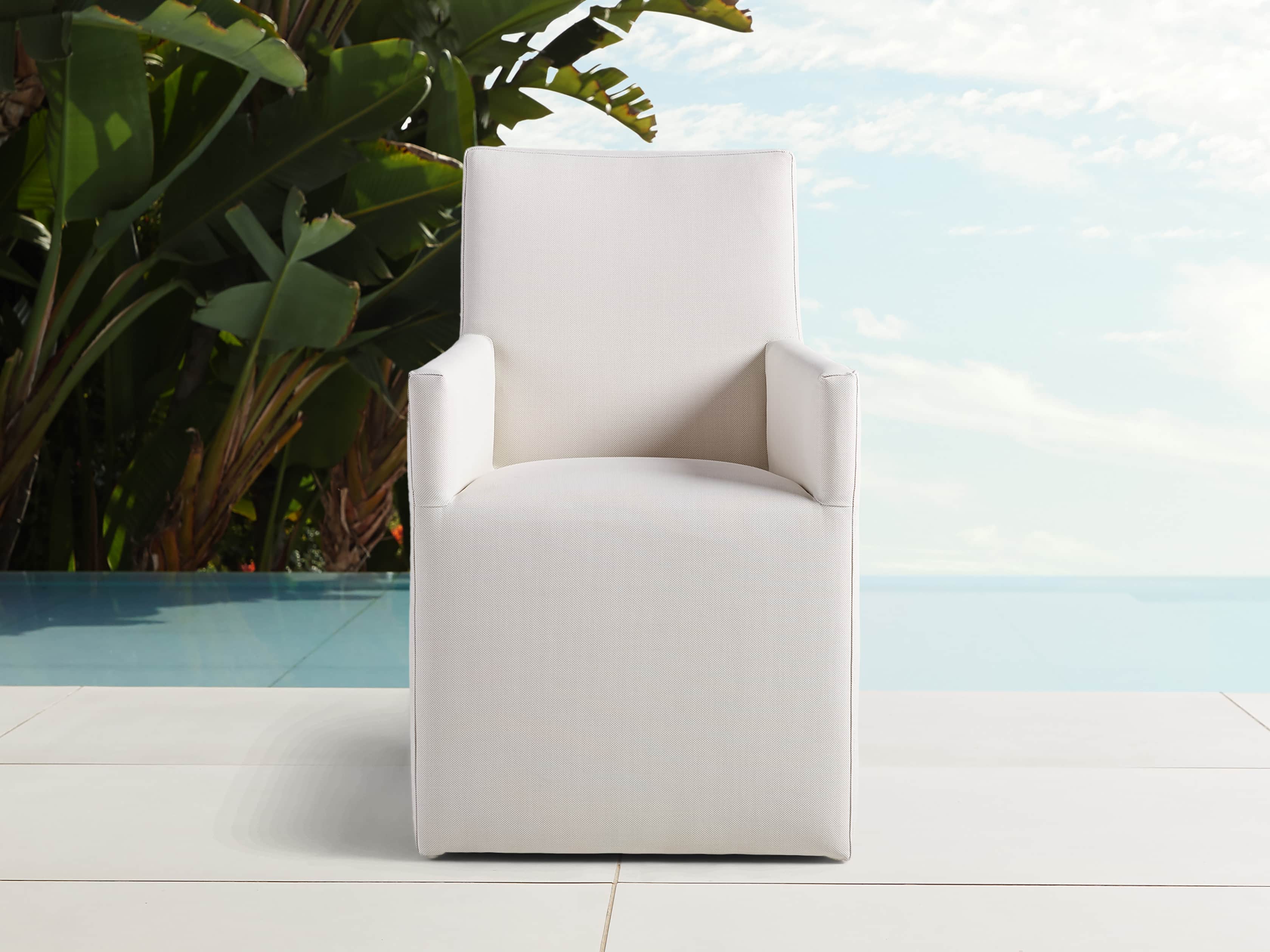 Devon Outdoor Dining Arm Chair Arhaus