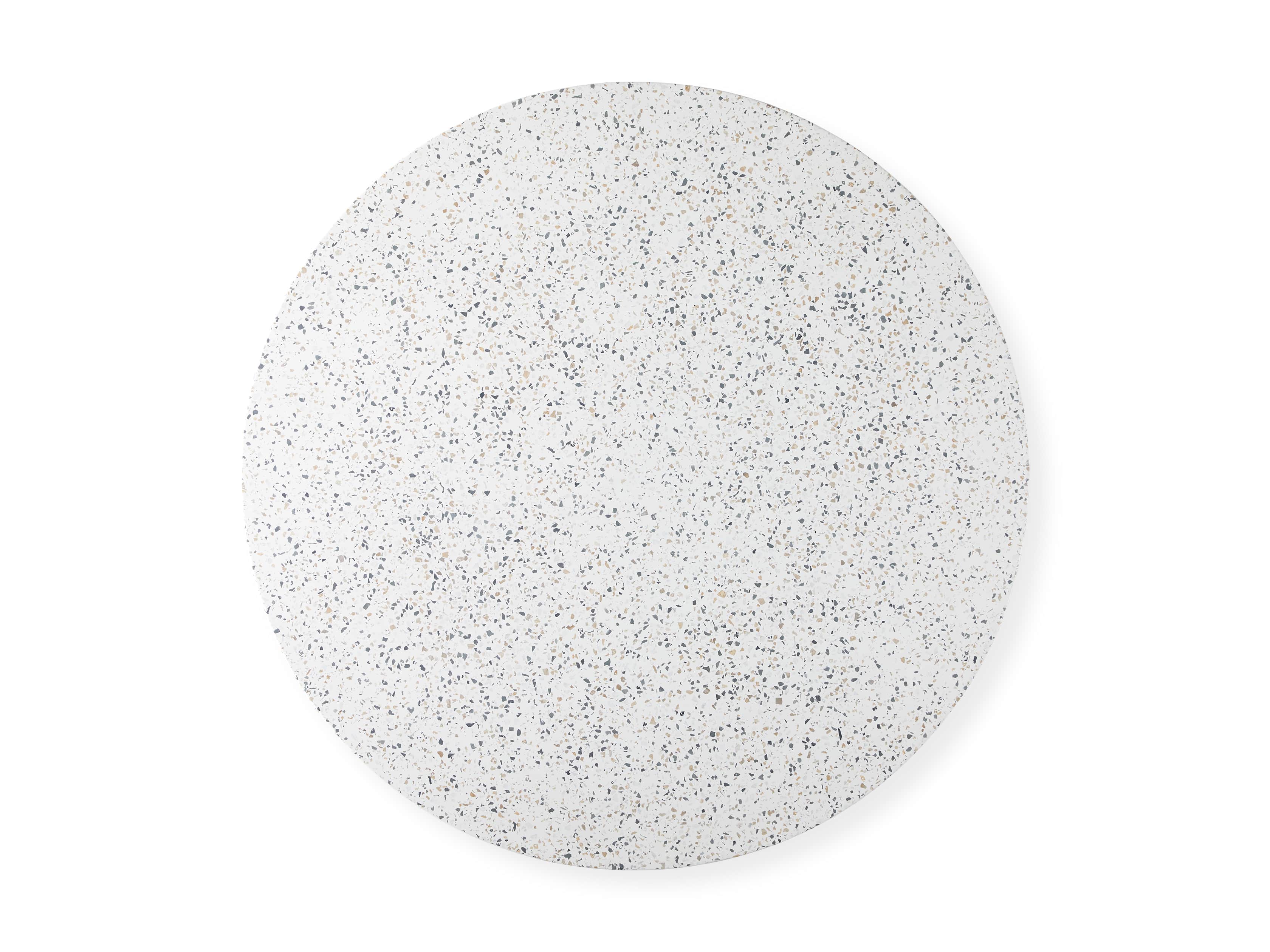 Edgewater Outdoor 54" Stone Dining Table in Natural Terrazzo/greystone, slide 5 of 7