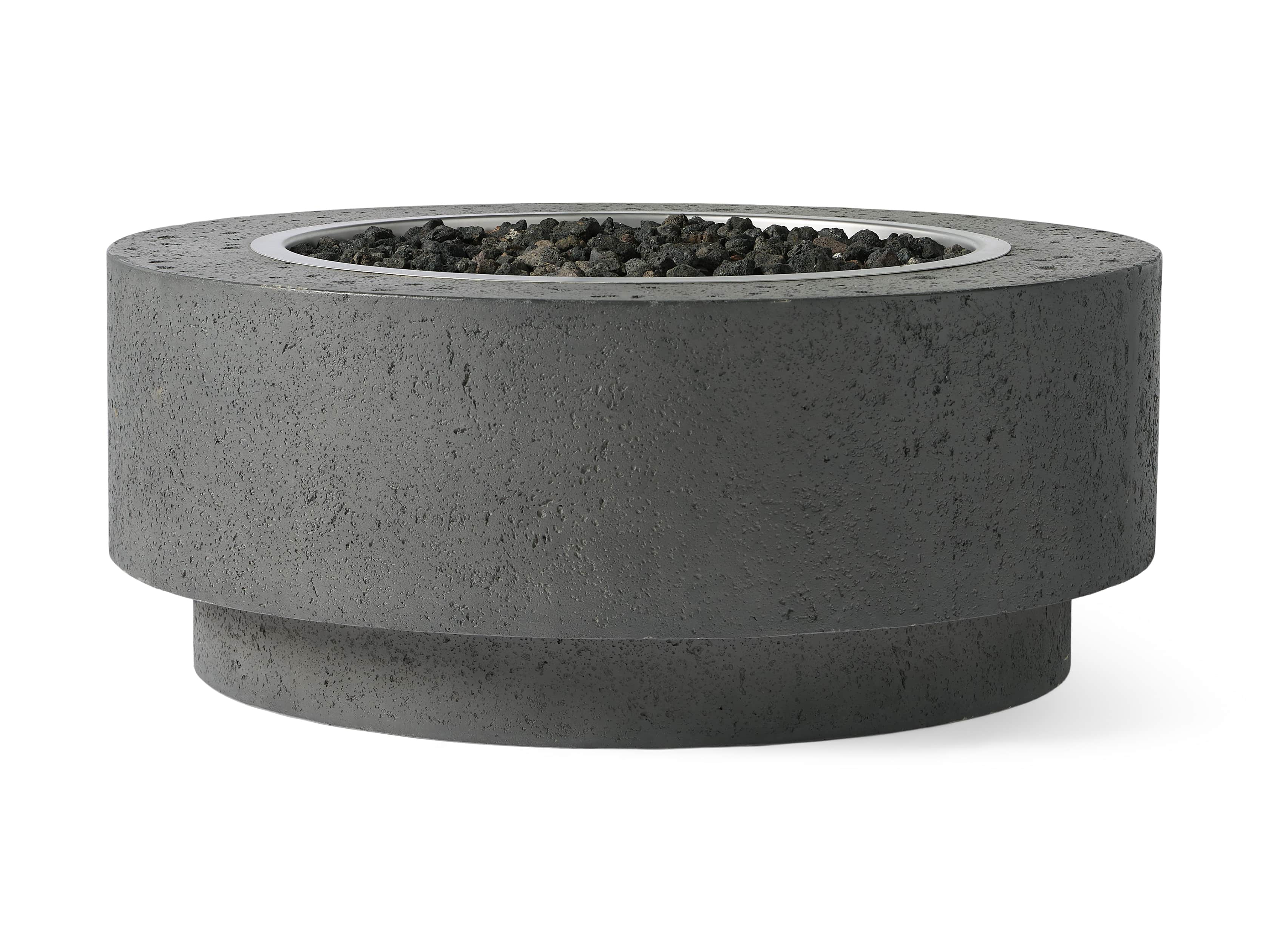 Round Natural Gas Fire Pit Arhaus Round Natural Gas Fire Pit Arhaus, Fire Pit Table Round Concrete