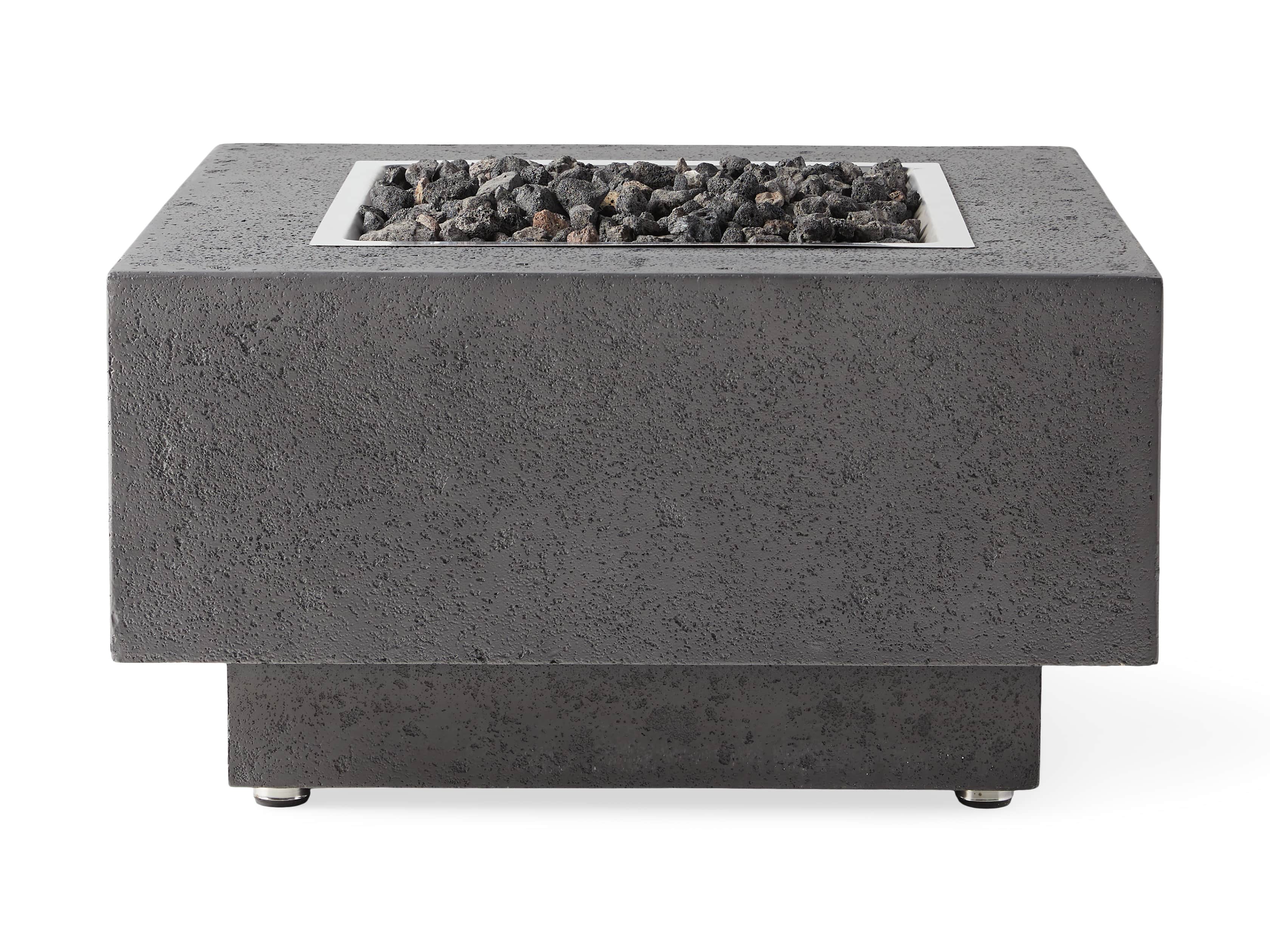 Natural Gas 29'' Square Fire Pit, slide 4 of 5