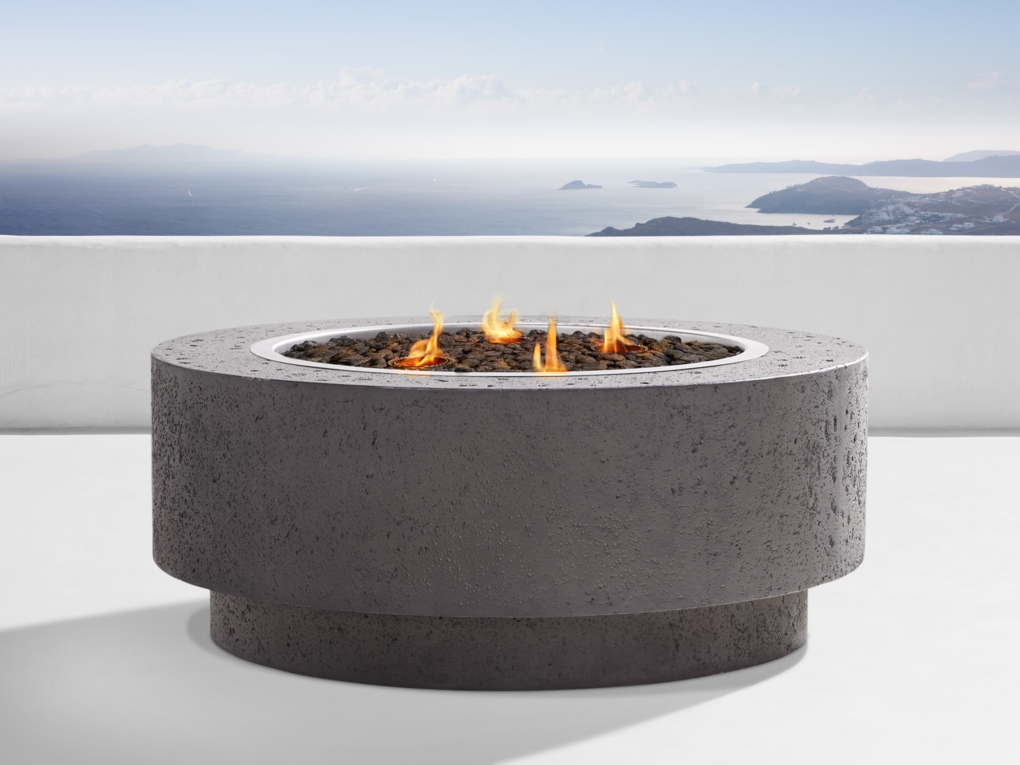 Round Propane Fire Pit – Arhaus
