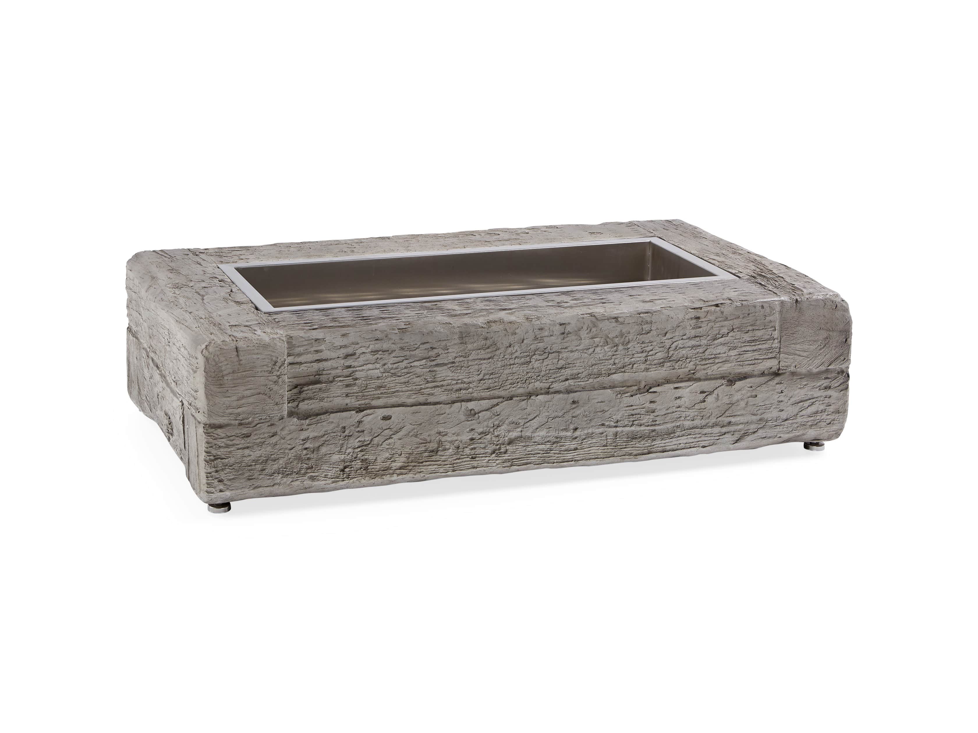 FIRE PIT 53" FW/GEL LTGRY LOG, slide 5 of 10
