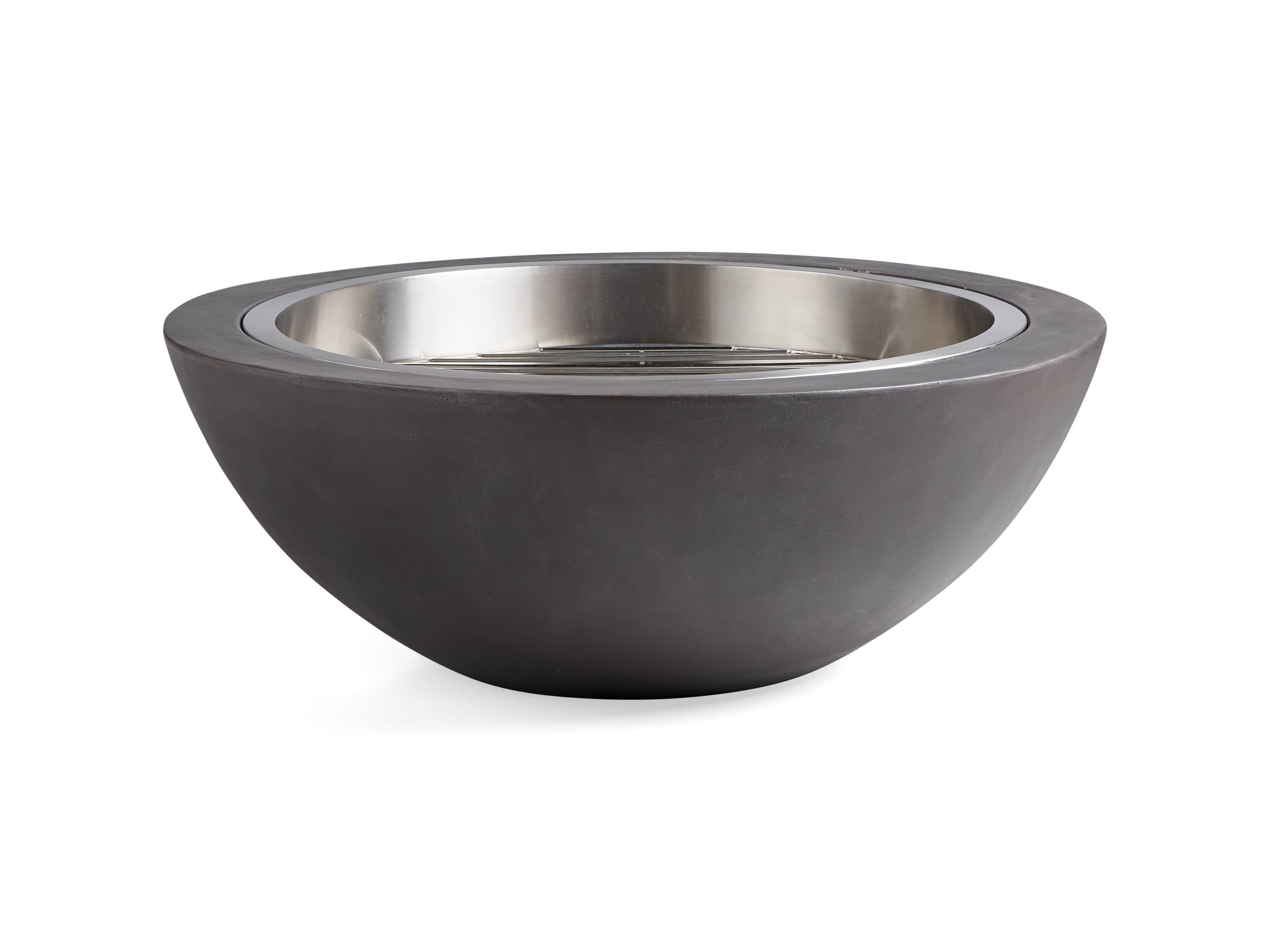 Outdoor 36" Round Concrete Fire Pit, slide 6 of 9