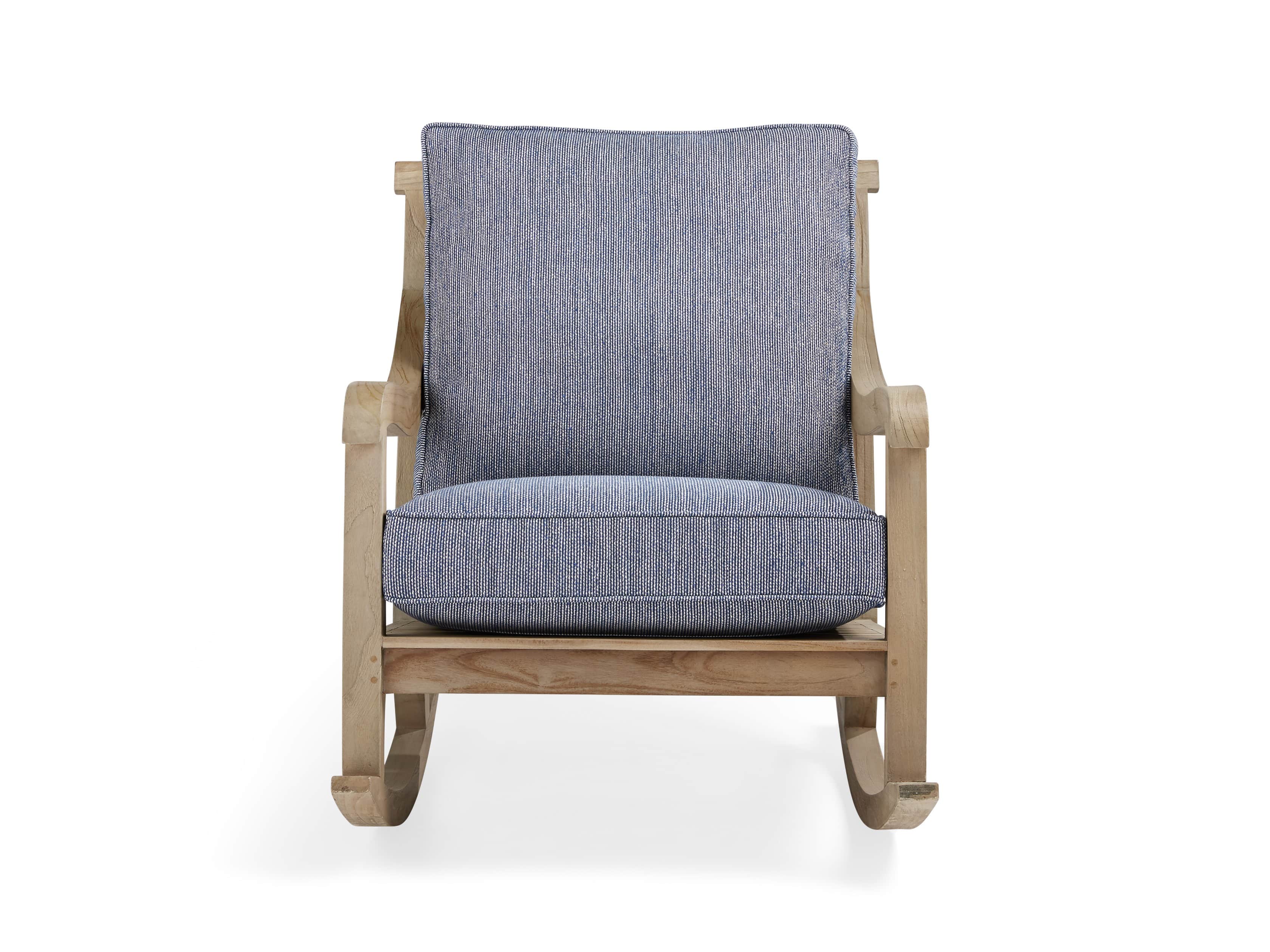 Hamptons Outdoor 30" Rocking Chair in Indigo