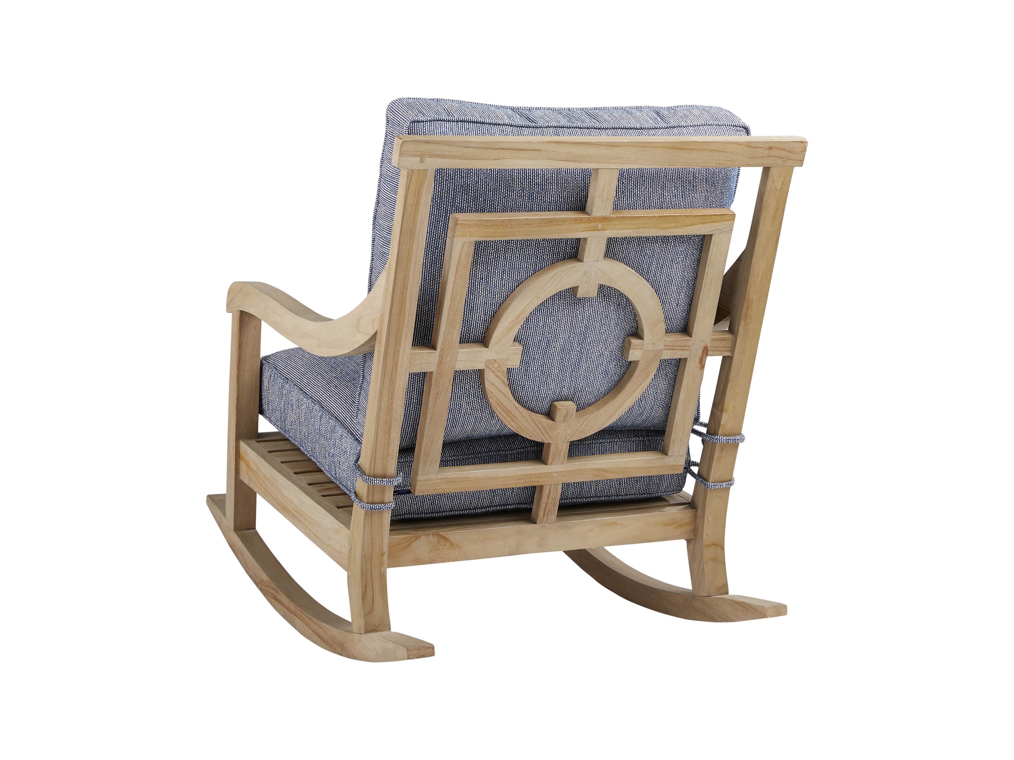 Hamptons Outdoor 30" Rocking Chair in Indigo
