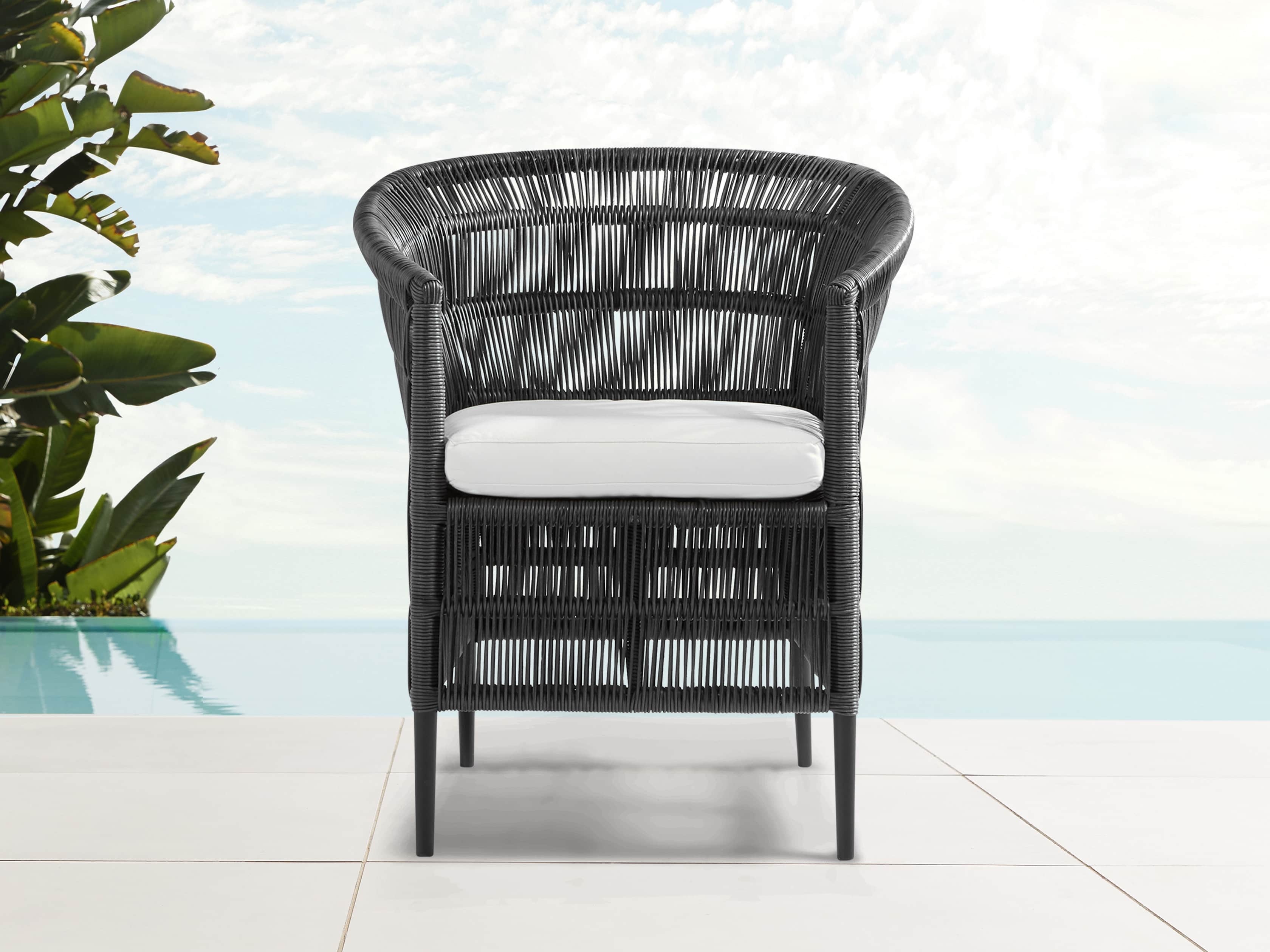 Malawi Outdoor 18" Dining Arm Chair