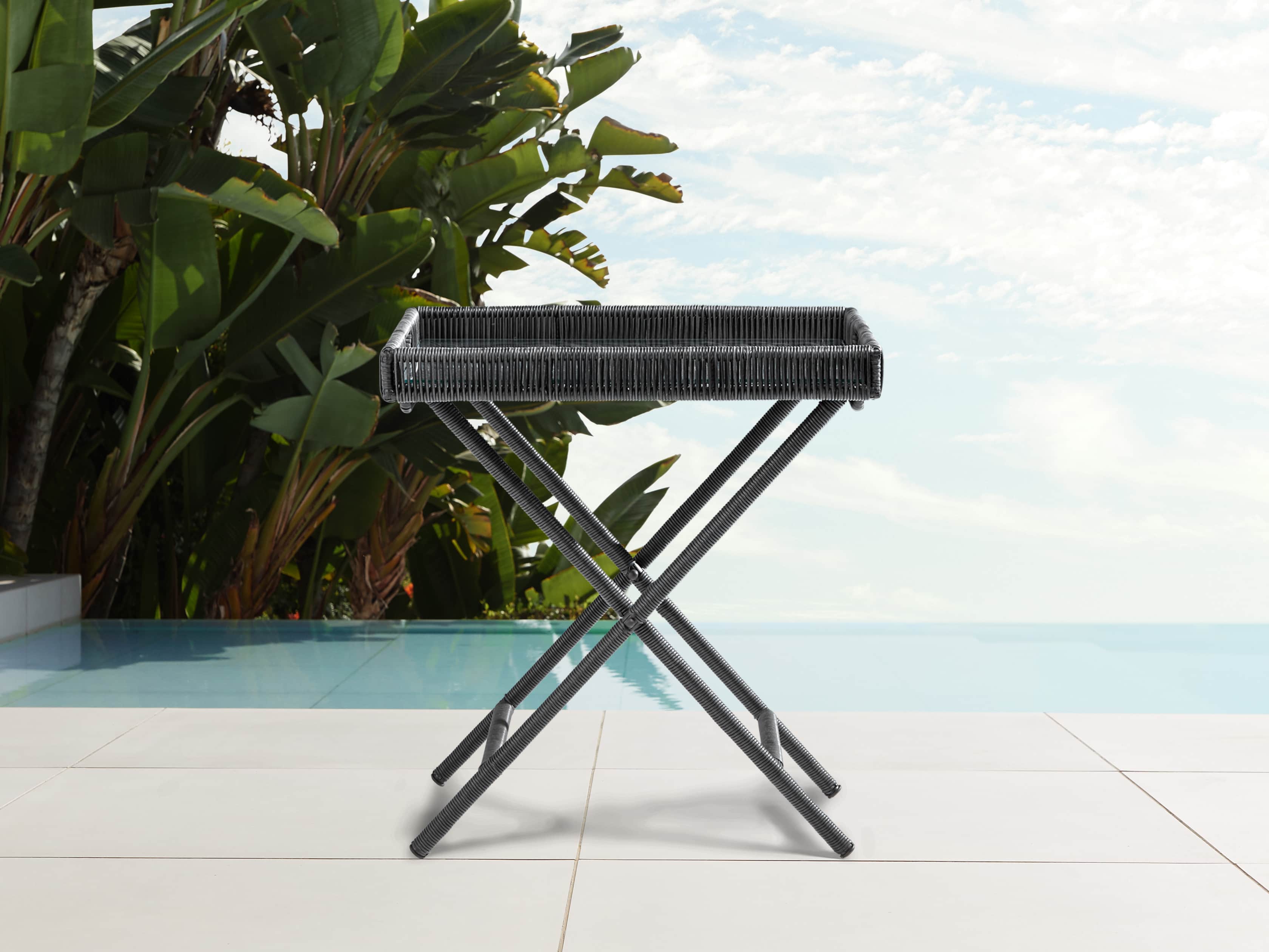 Malawi Outdoor 28" Tray Table