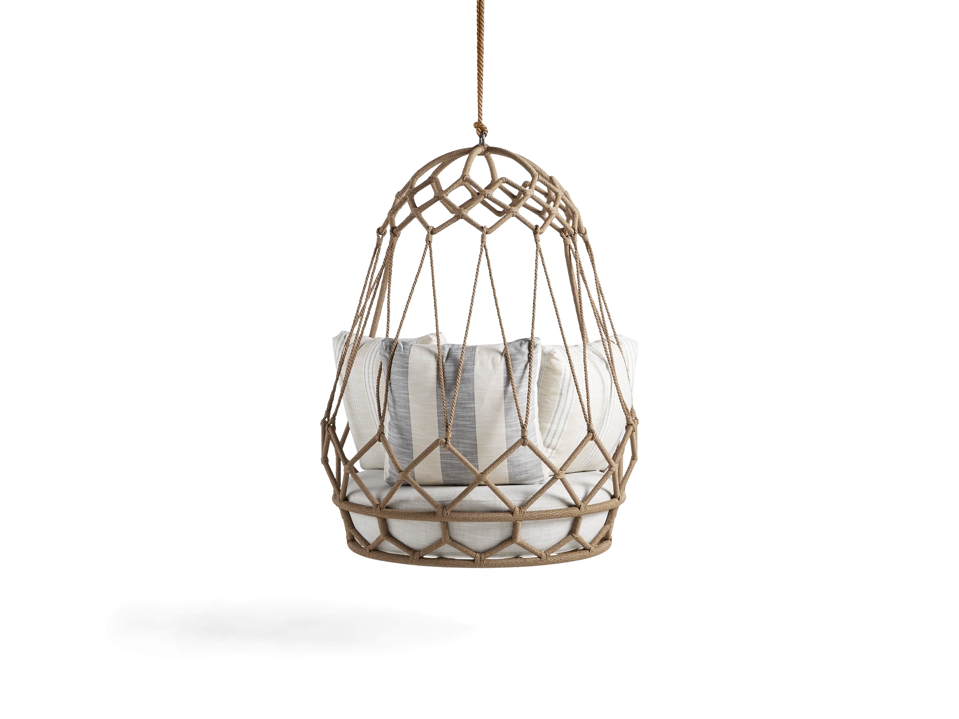 Marina Outdoor 38" Hanging Chair with Rope, slide 6 of 6