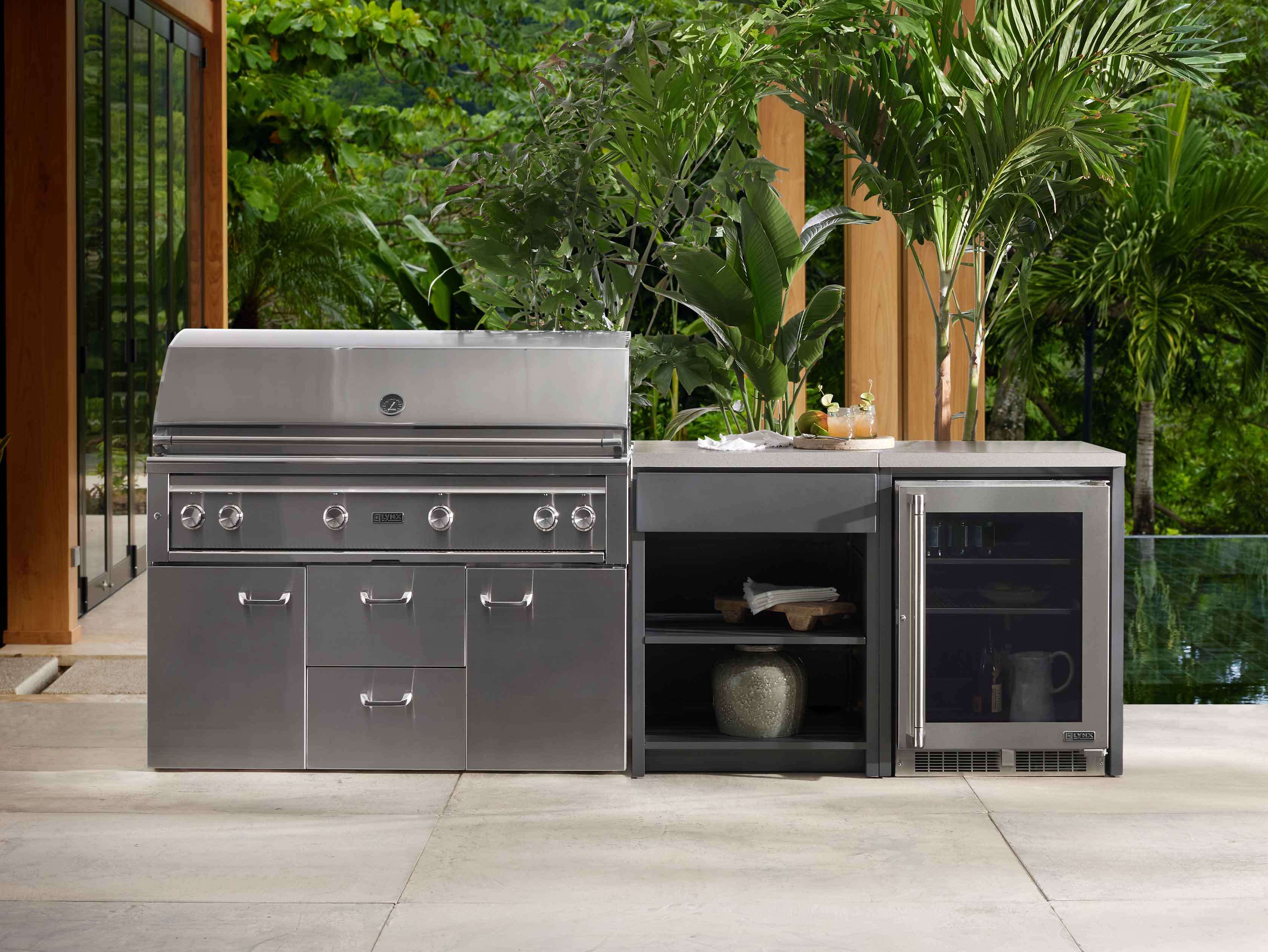 Outdoor Aluminum Modular Kitchen Two