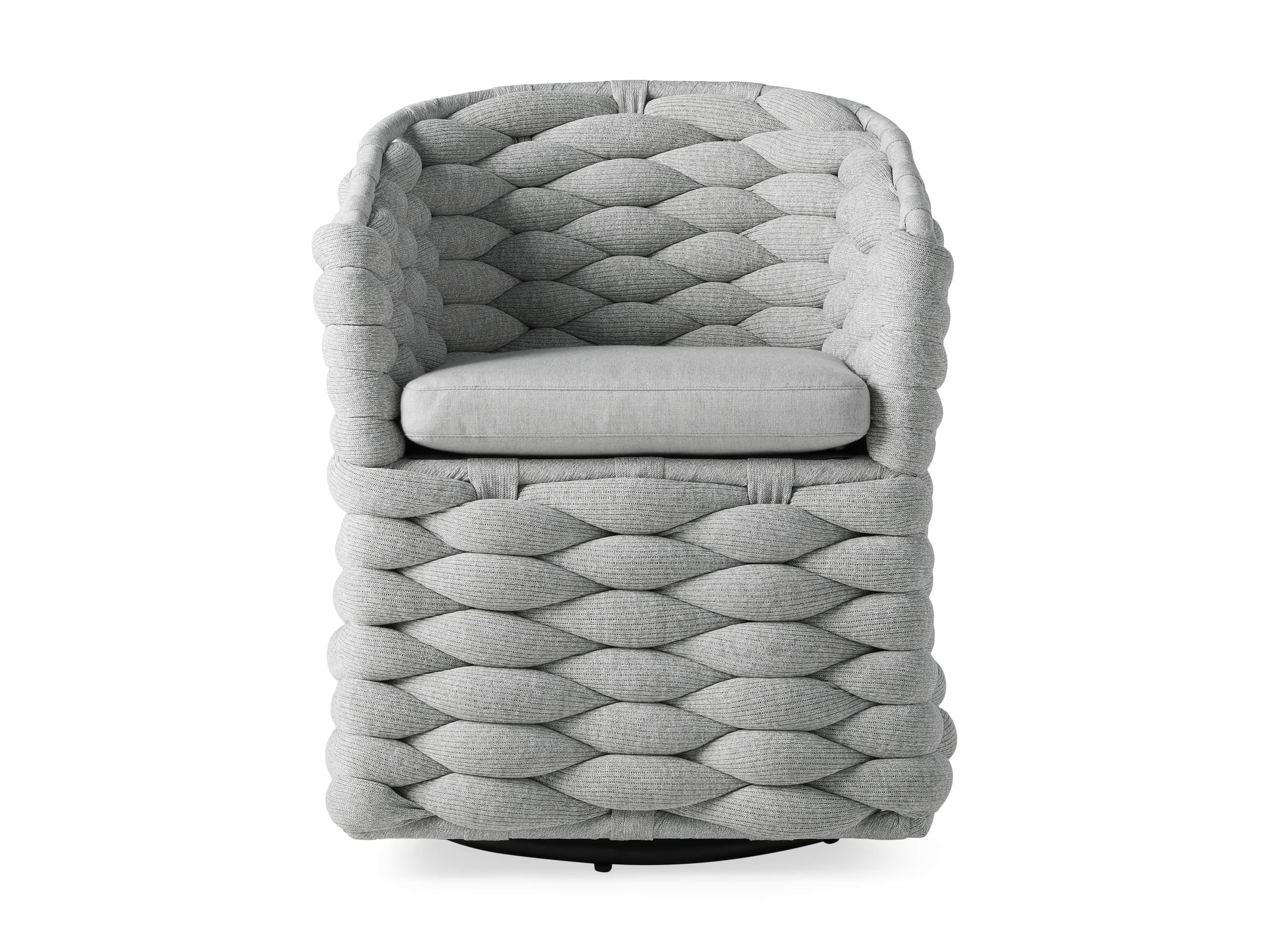Melbourne Outdoor Upholstered 26" Dining Arm Chair, slide 3 of 7
