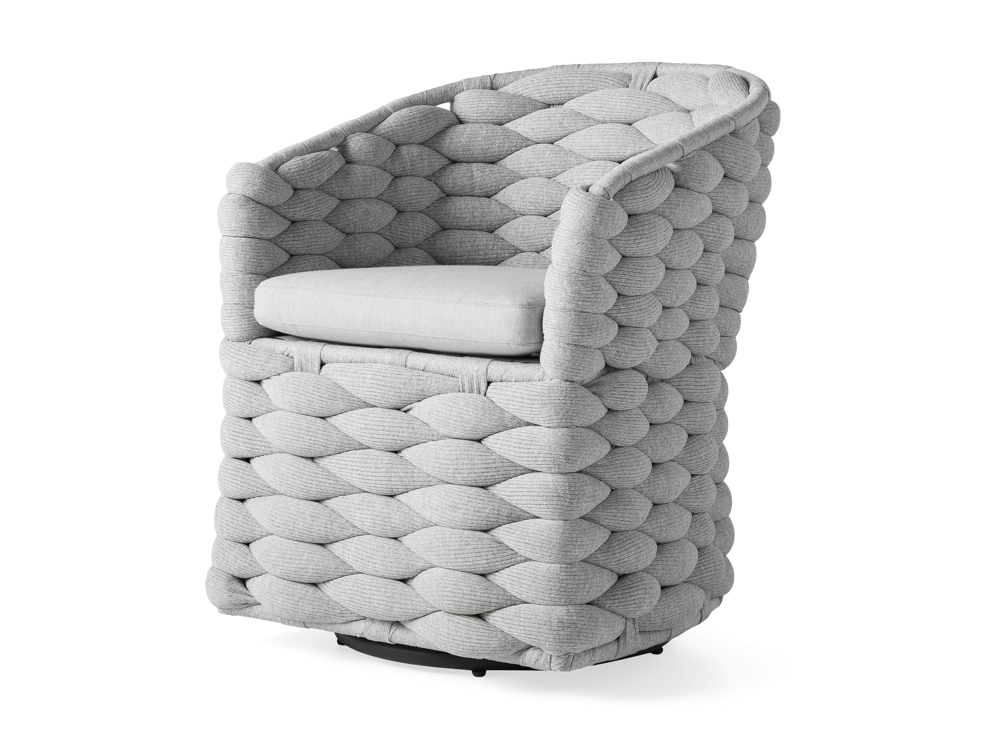 Melbourne Outdoor Upholstered 26" Dining Arm Chair, slide 4 of 7