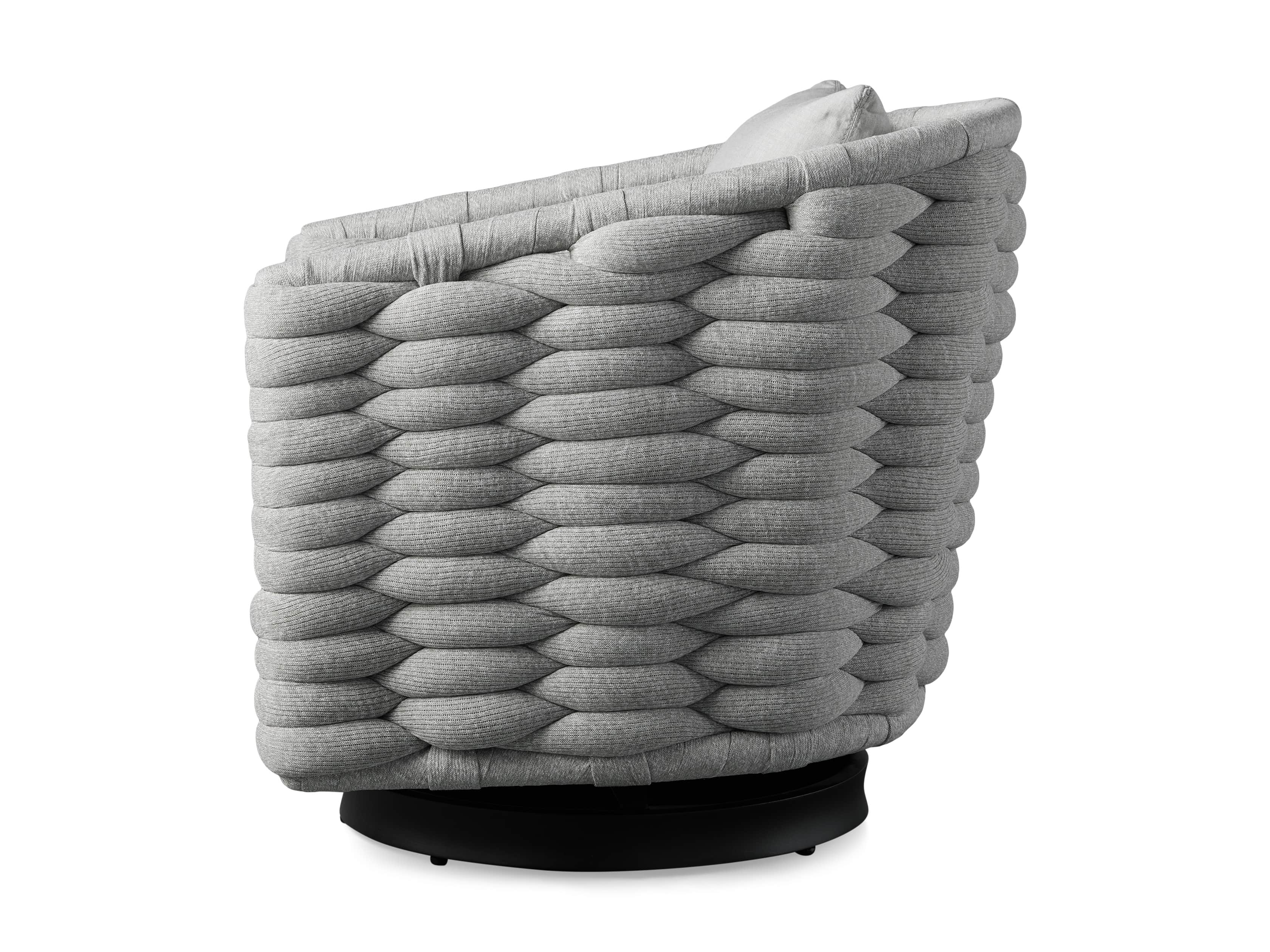 Melbourne Outdoor Upholstered 30.5" Swivel Chair, slide 5 of 7