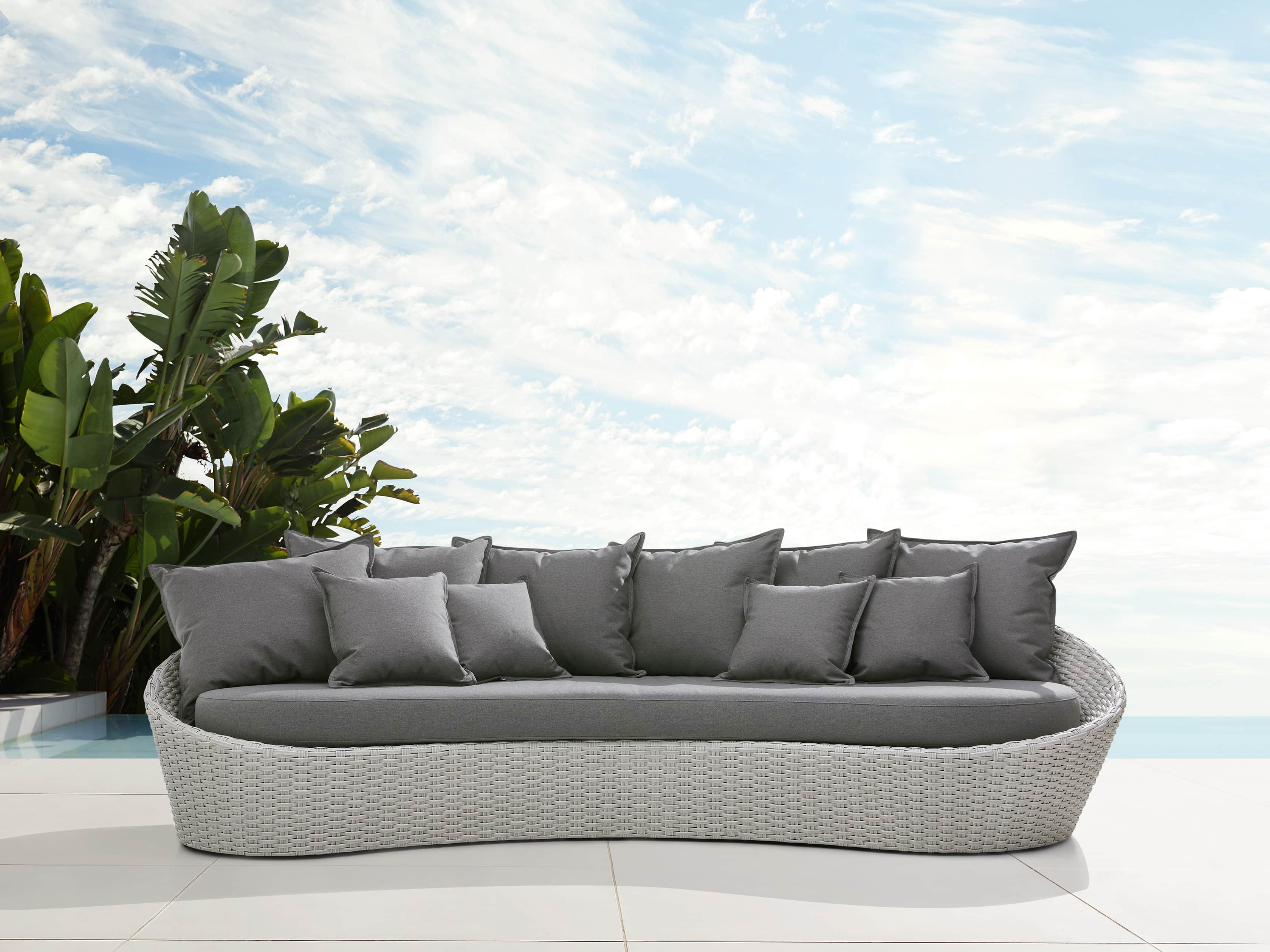 Monterey 122" Curved Sofa, slide 2 of 7