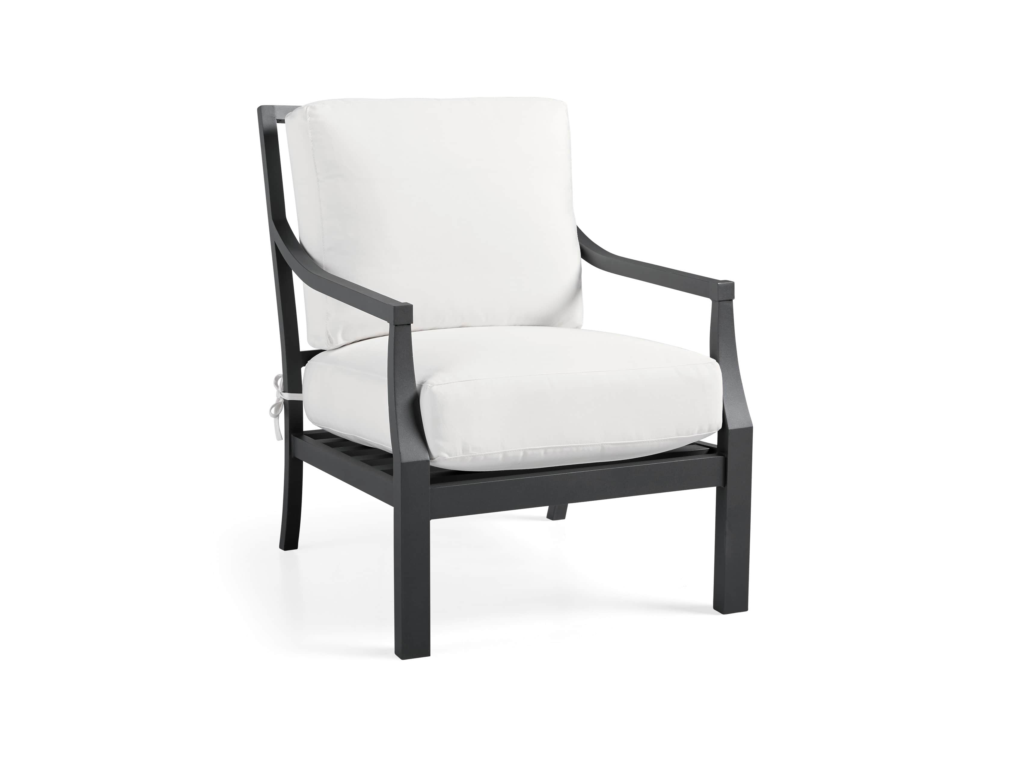Montego Outdoor 27" Lounge Chair in Slate, slide 3 of 8