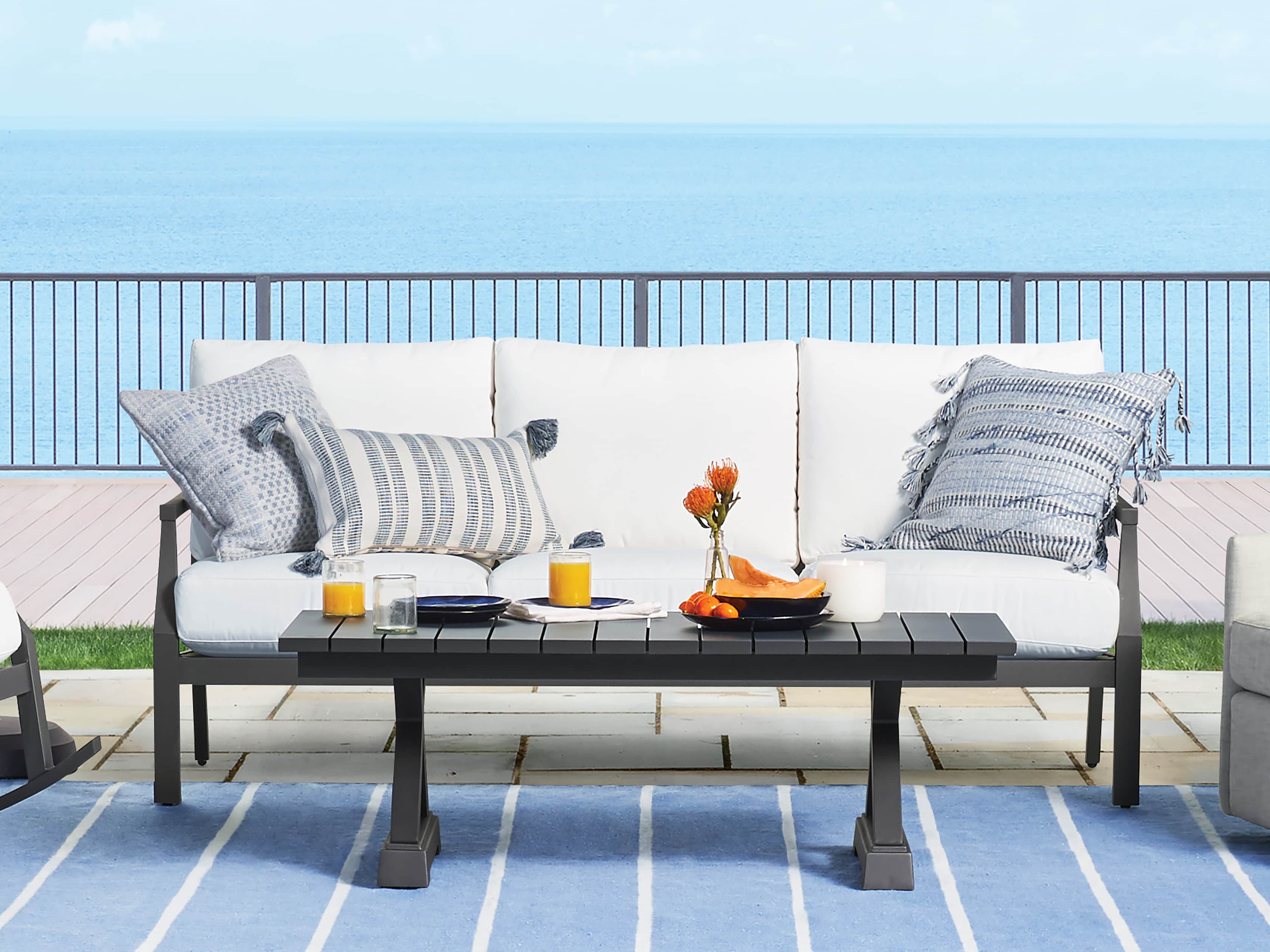 View the Montego Outdoor Sofa in Slate