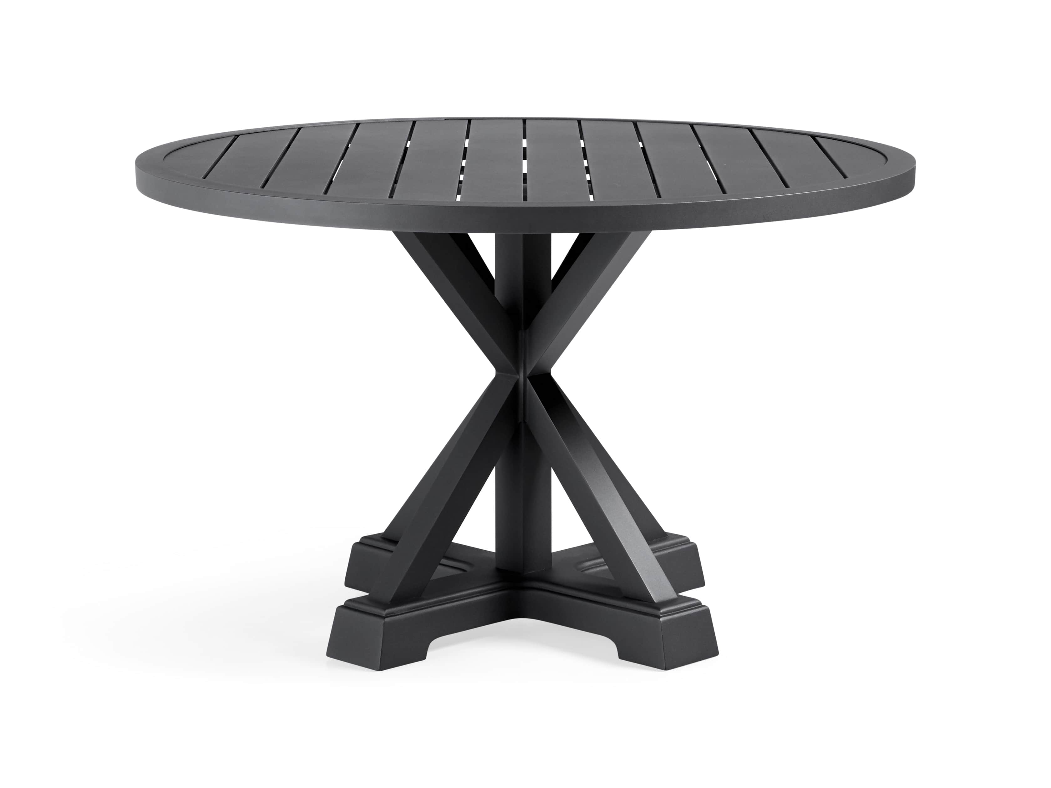 Round outdoor patio table hot sale