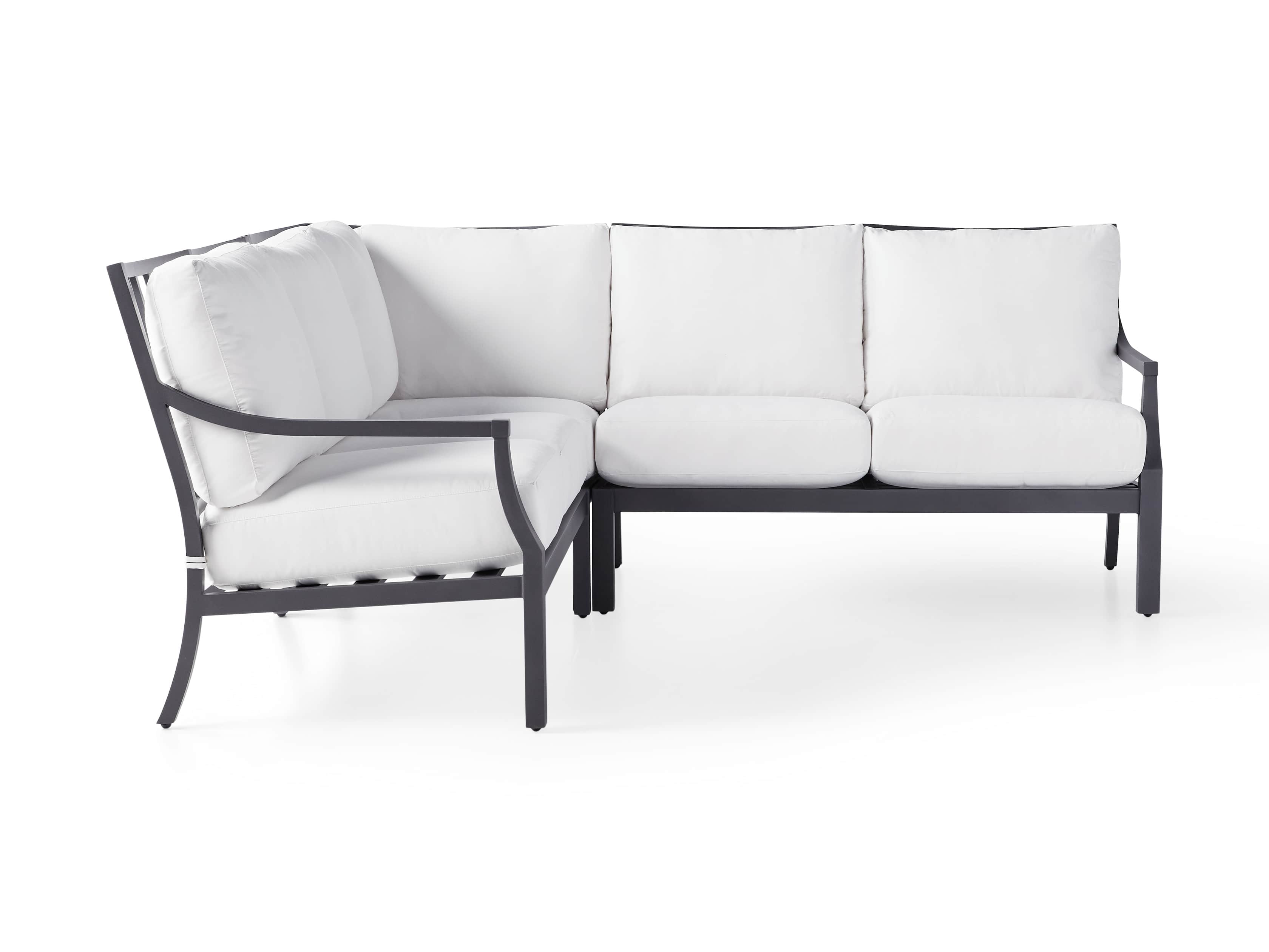 Montego Outdoor 88" Three Piece Sectional, slide 2 of 5