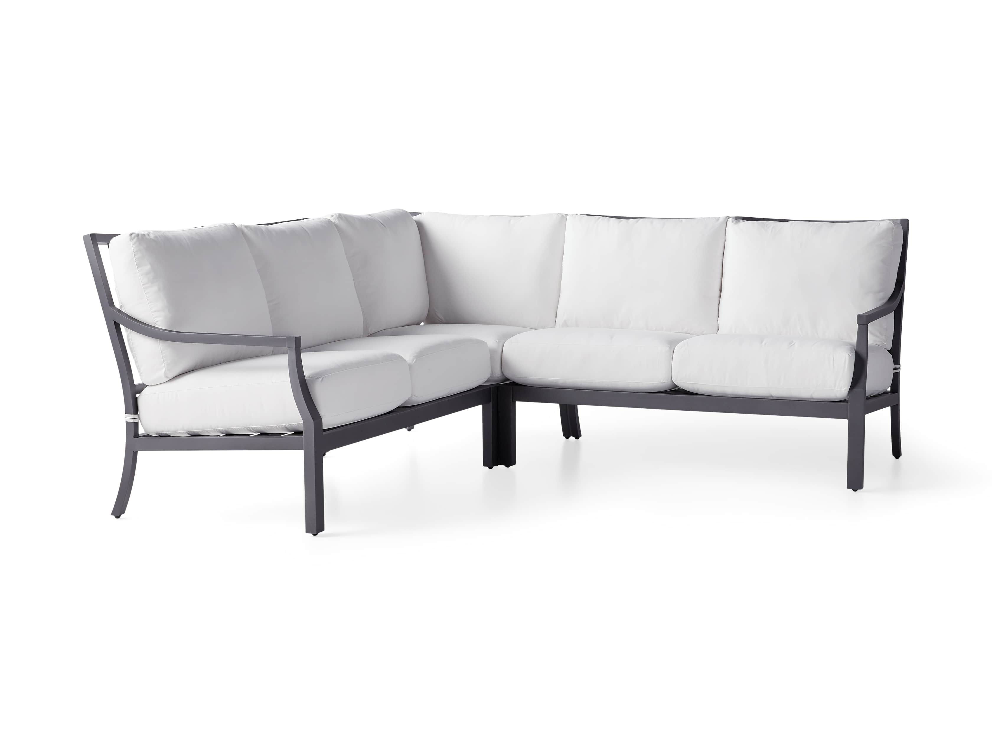 Montego Outdoor 88" Three Piece Sectional, slide 3 of 5