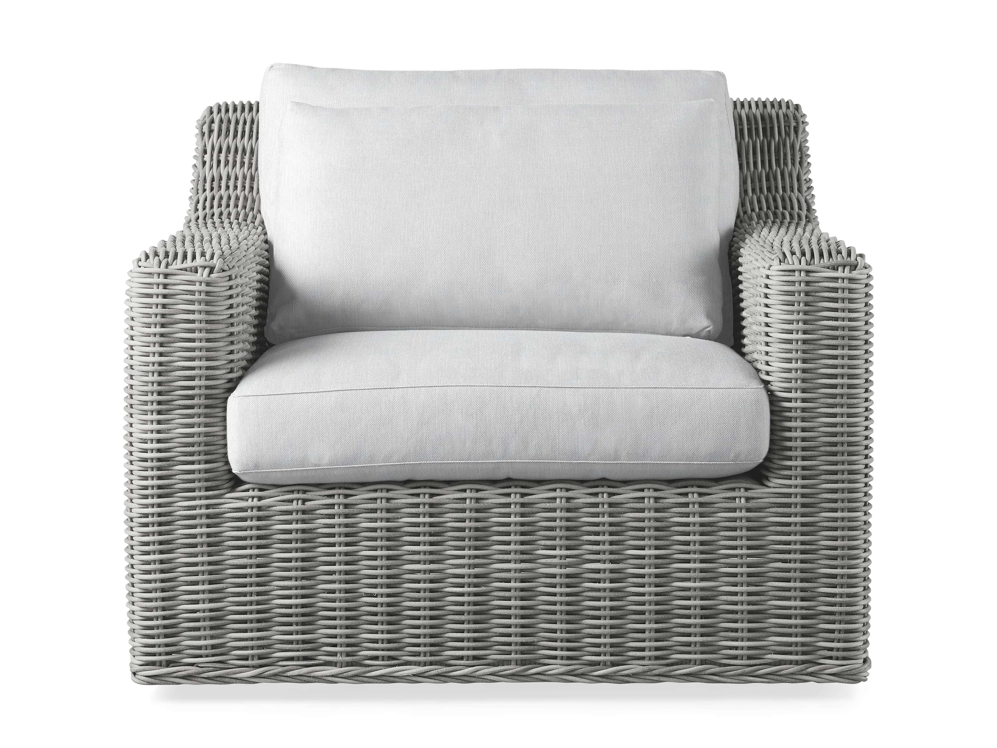 Sunpan Aurora Lounge Chair - Polo Club Stone / Overcast Grey — Grayson Home