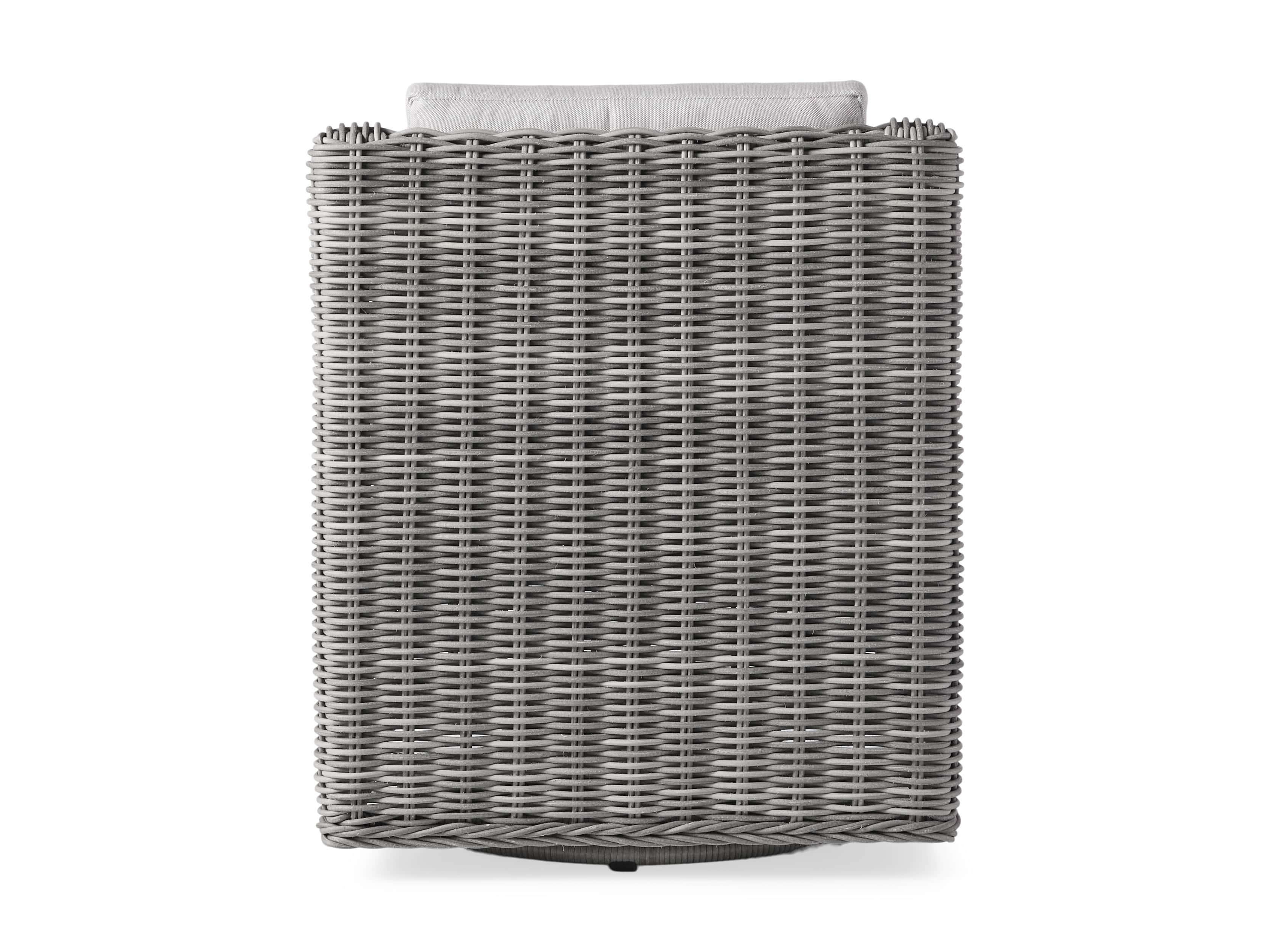 Montauk Outdoor 26" Dining Arm Chair in Vista Grey, slide 6 of 7