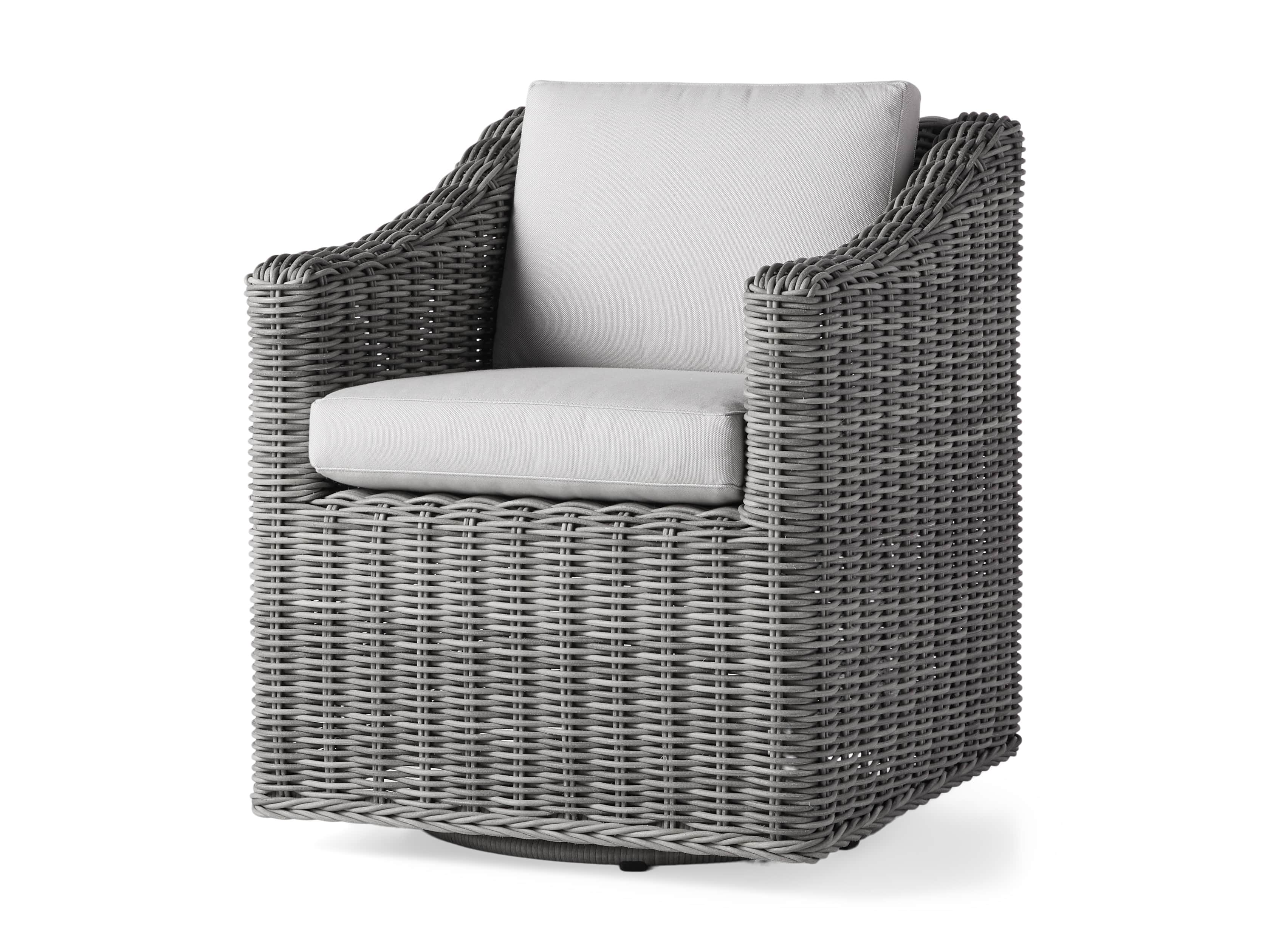 Montauk Outdoor 26" Dining Arm Chair in Vista Grey, slide 4 of 7