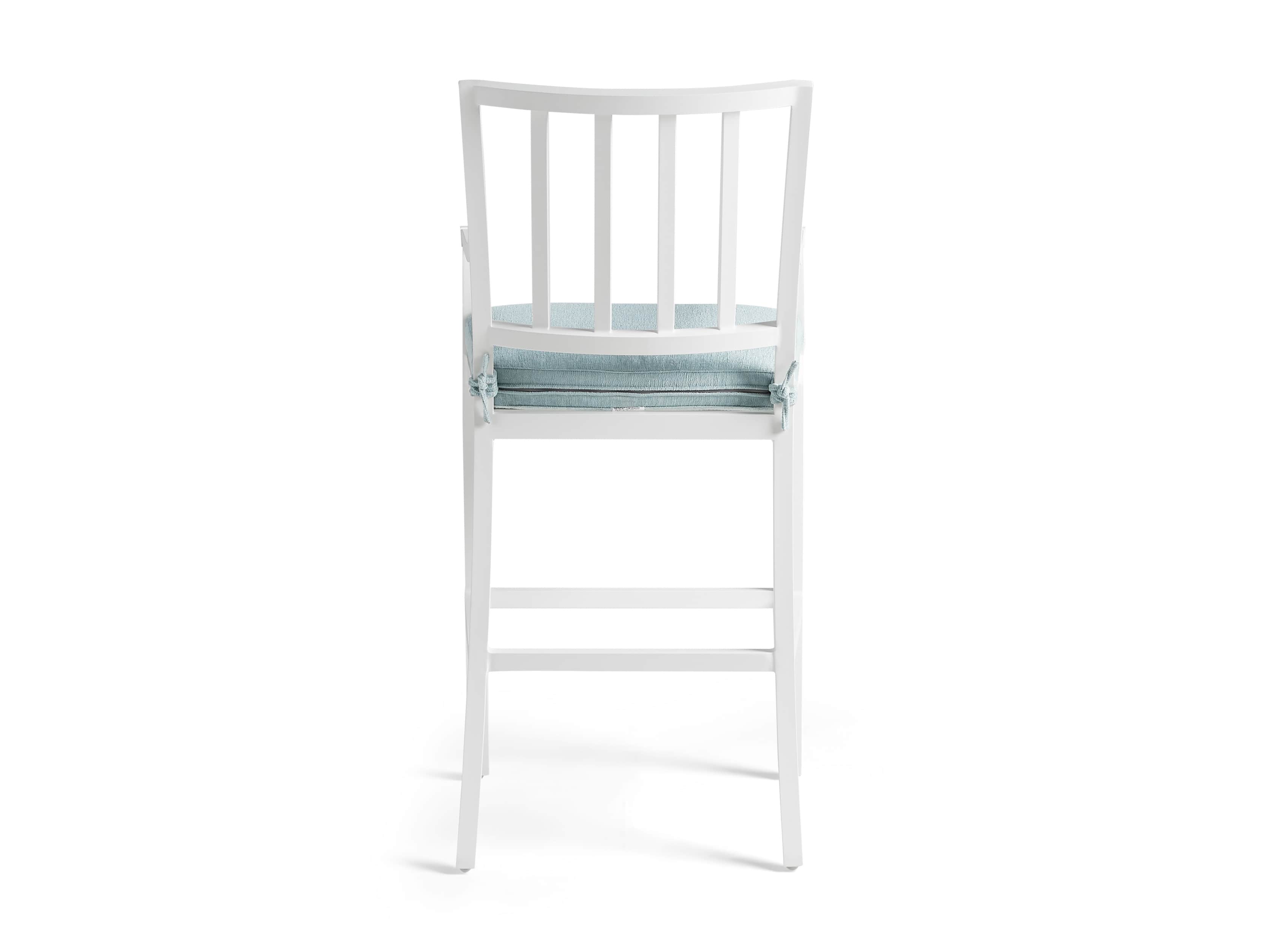 Montego Outdoor 23" Barstool in Blanc