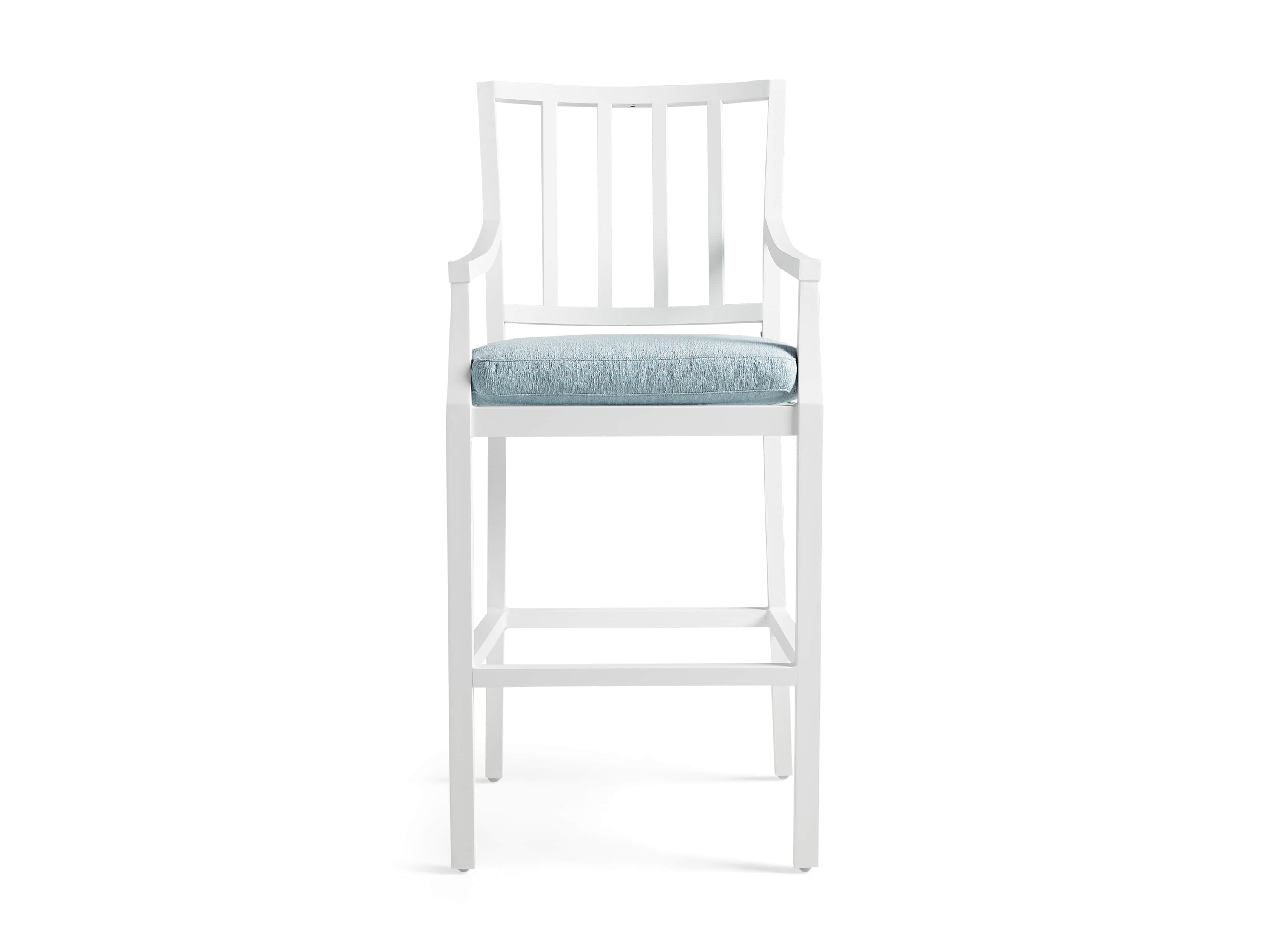 Montego Outdoor 23" Barstool in Blanc