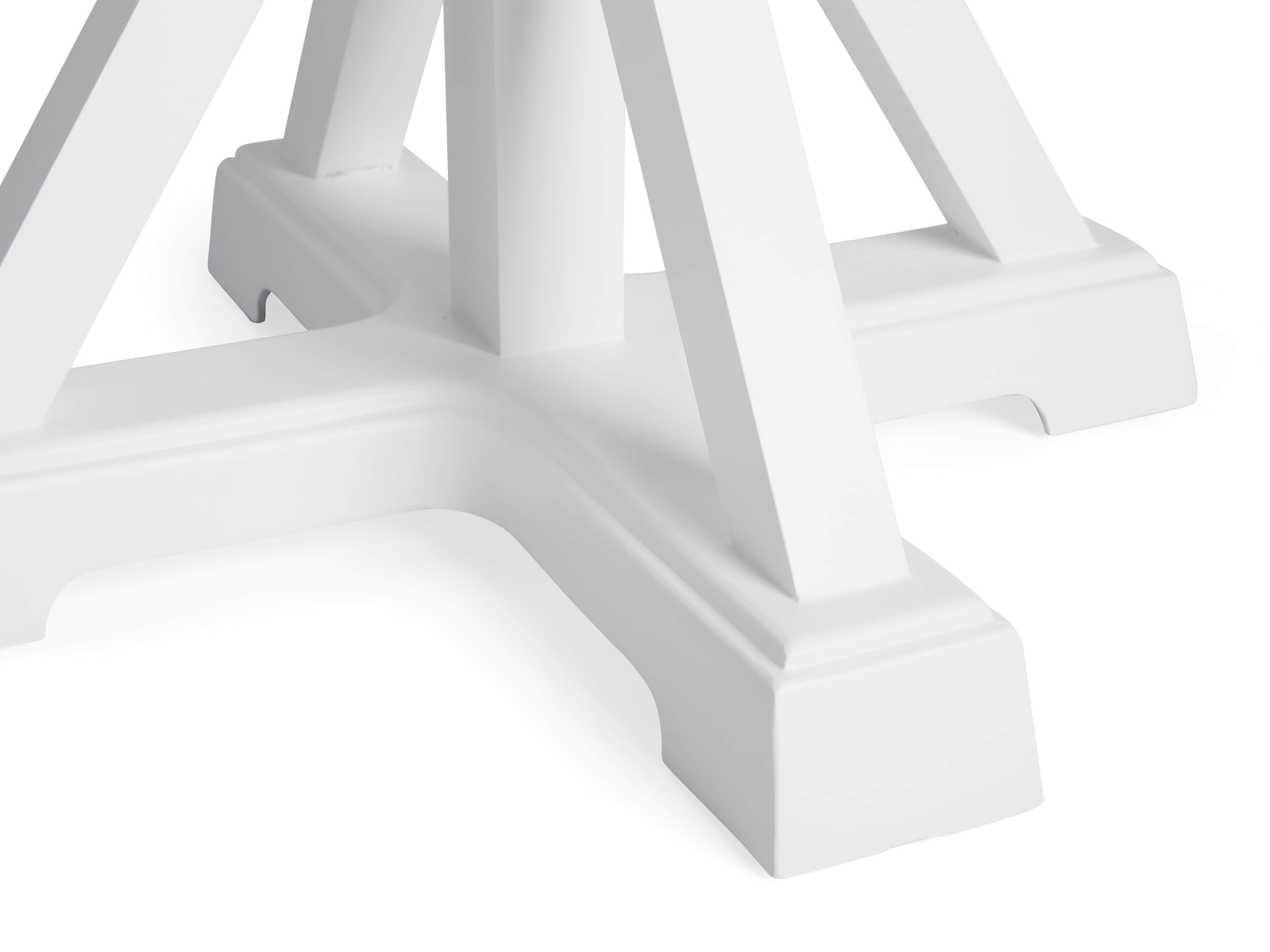 Montego Outdoor 36" Counter Table in Blanc, slide 4 of 5