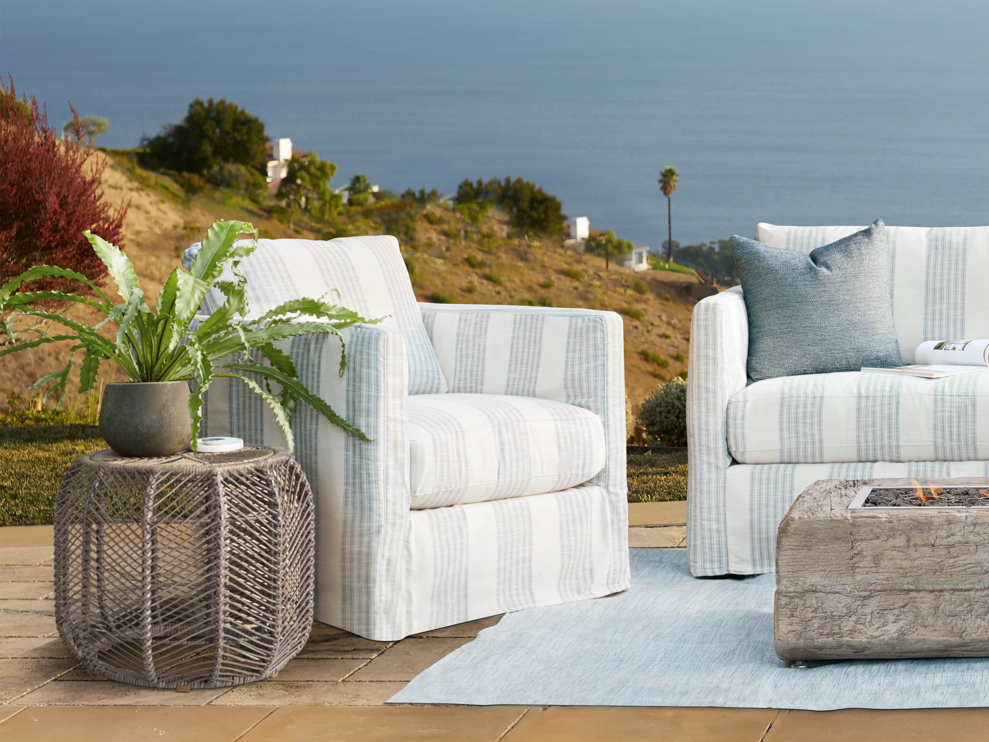 Mykonos Outdoor 22" End Table