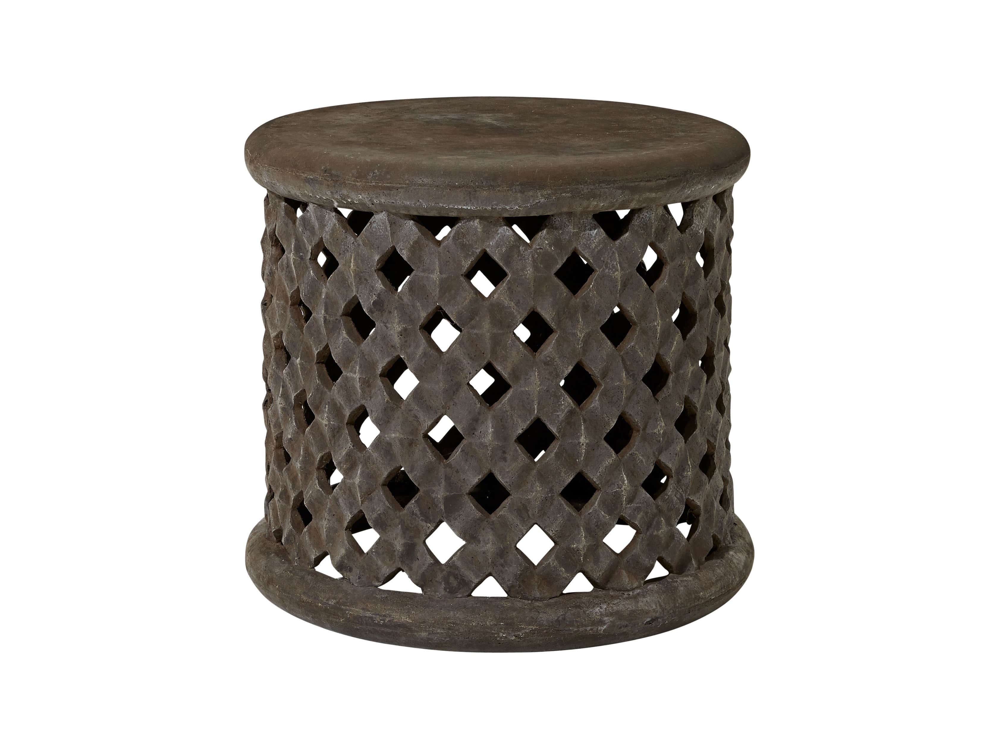 Naples Outdoor 22" End Table in Fossil