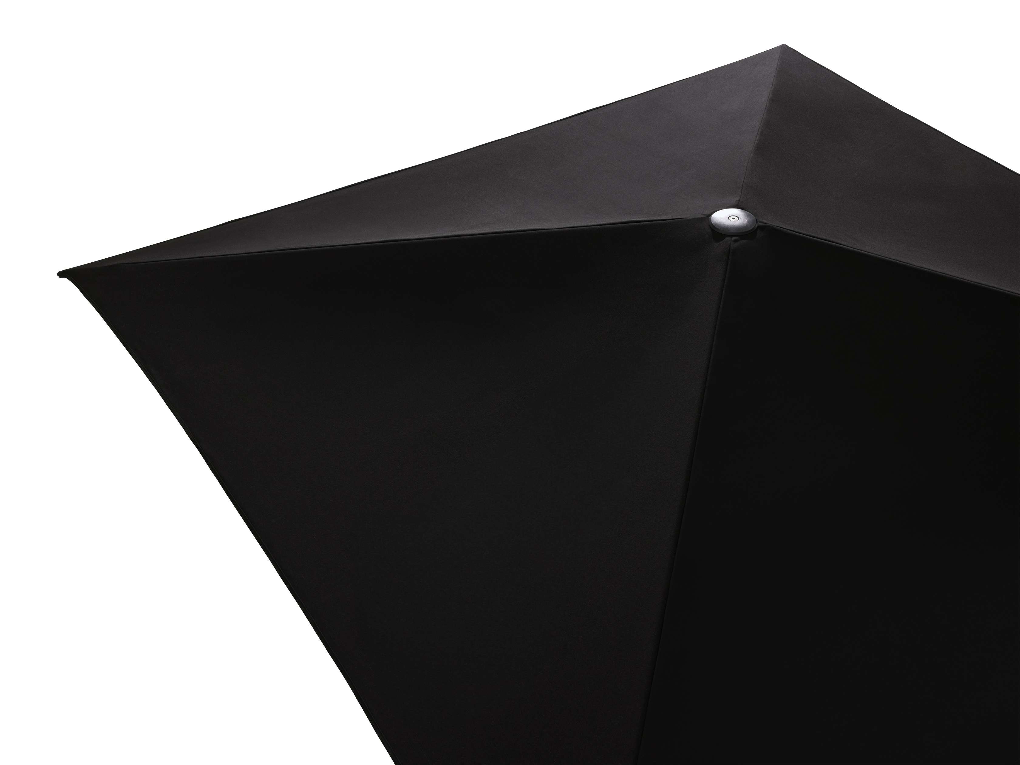 Nata Outdoor Square Umbrella in Black