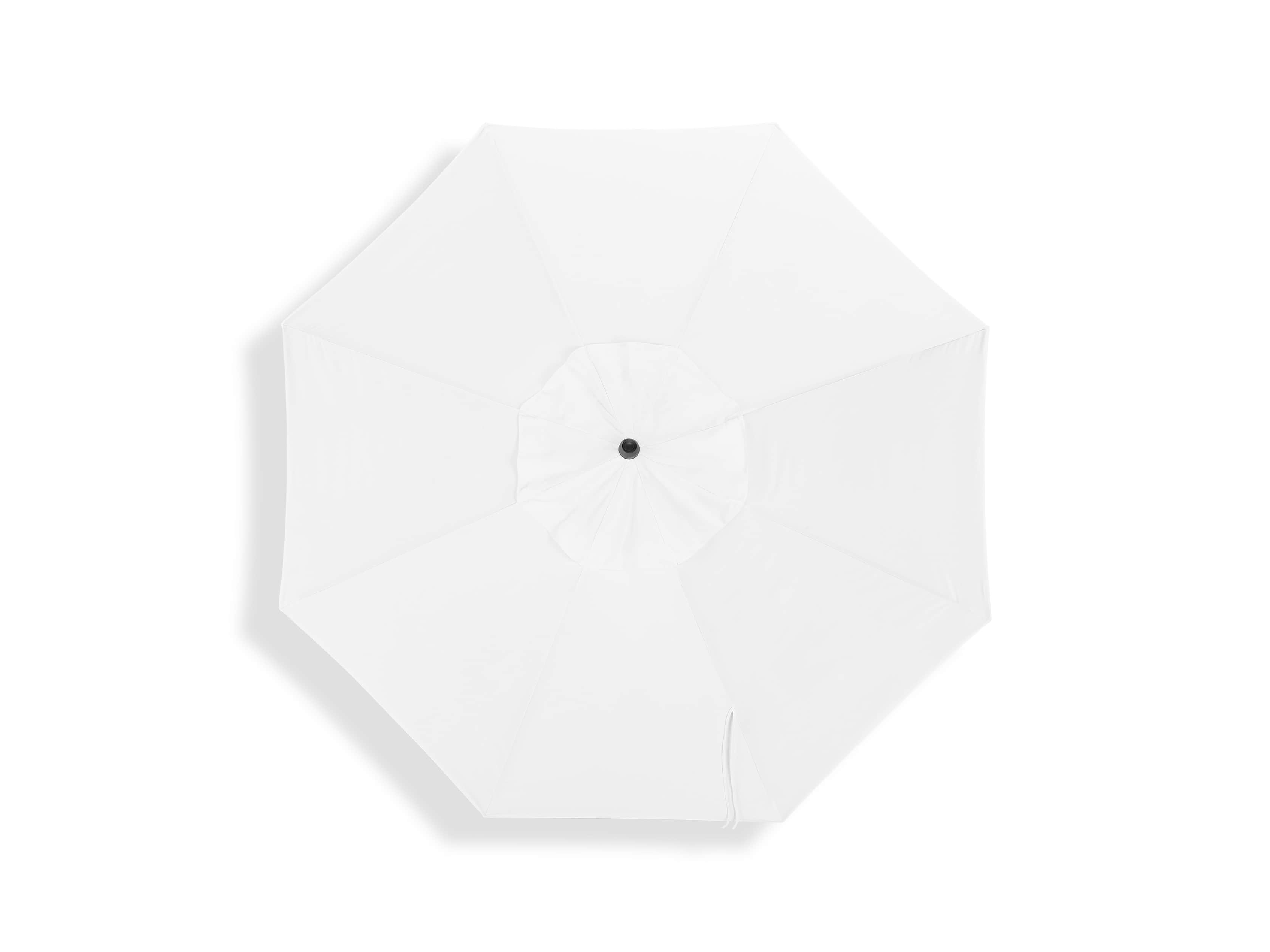 Outdoor 8' x 11' Octagon Umbrella in Canvas Natural, slide 5 of 7