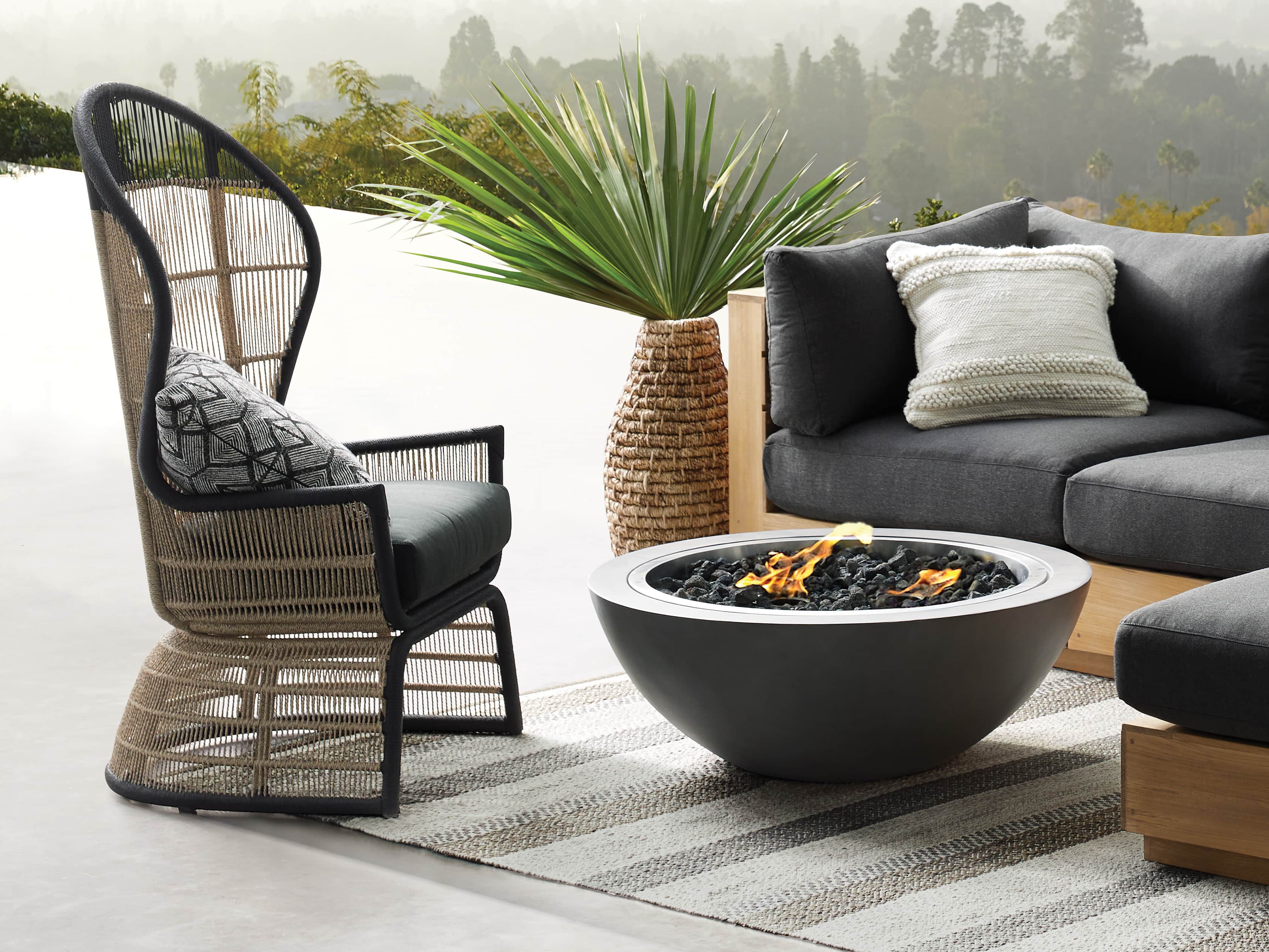 Palms Outdoor Lounge Chair Arhaus Palms Outdoor Lounge Chair Arhaus, Small Outdoor Lounge Furniture