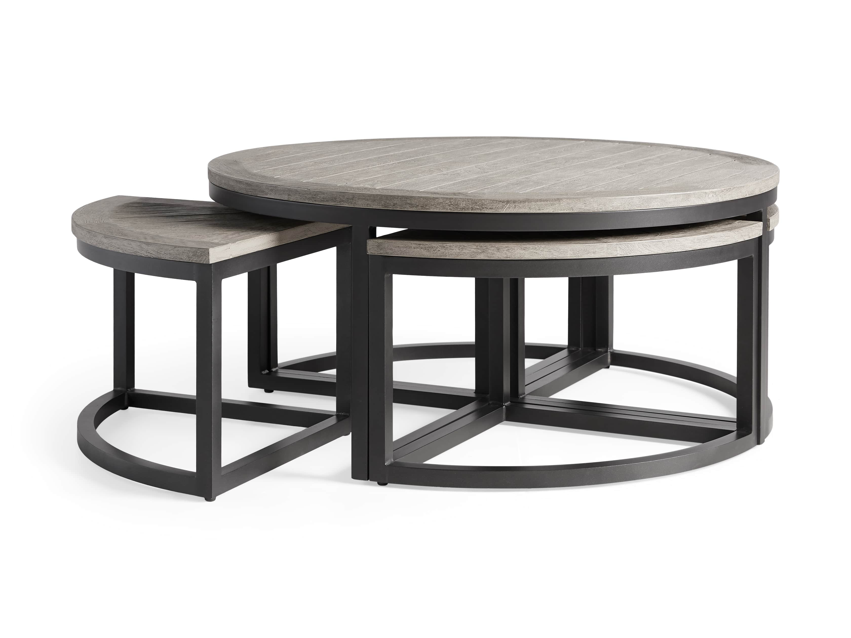 Round Coffee Table With Stools Ideas On Foter