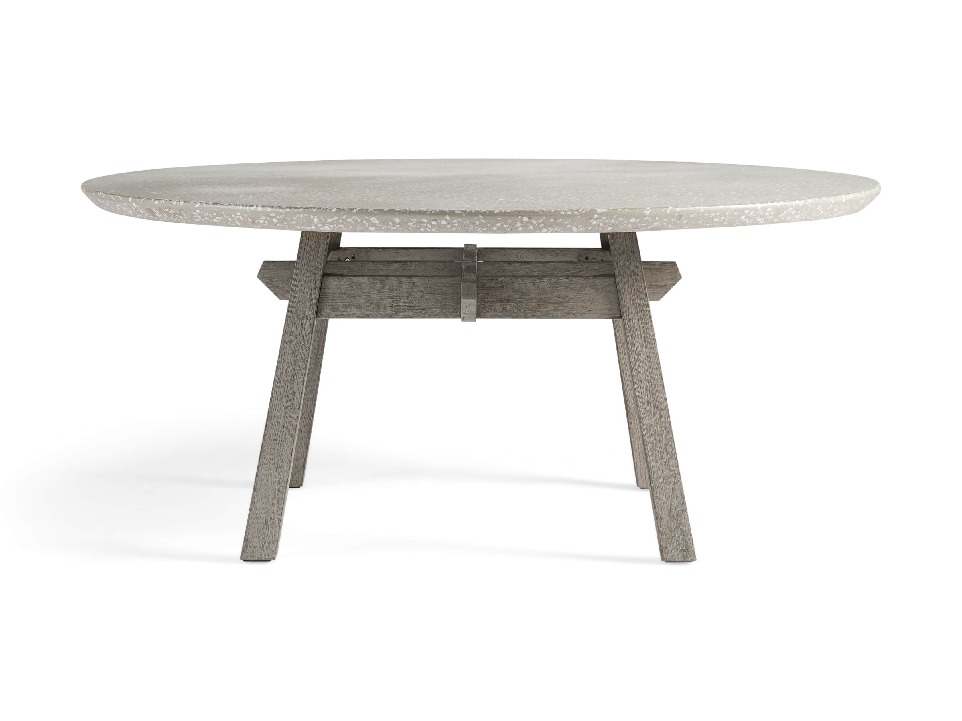 Rumi Outdoor 70" Round Dining Table, slide 2 of 5