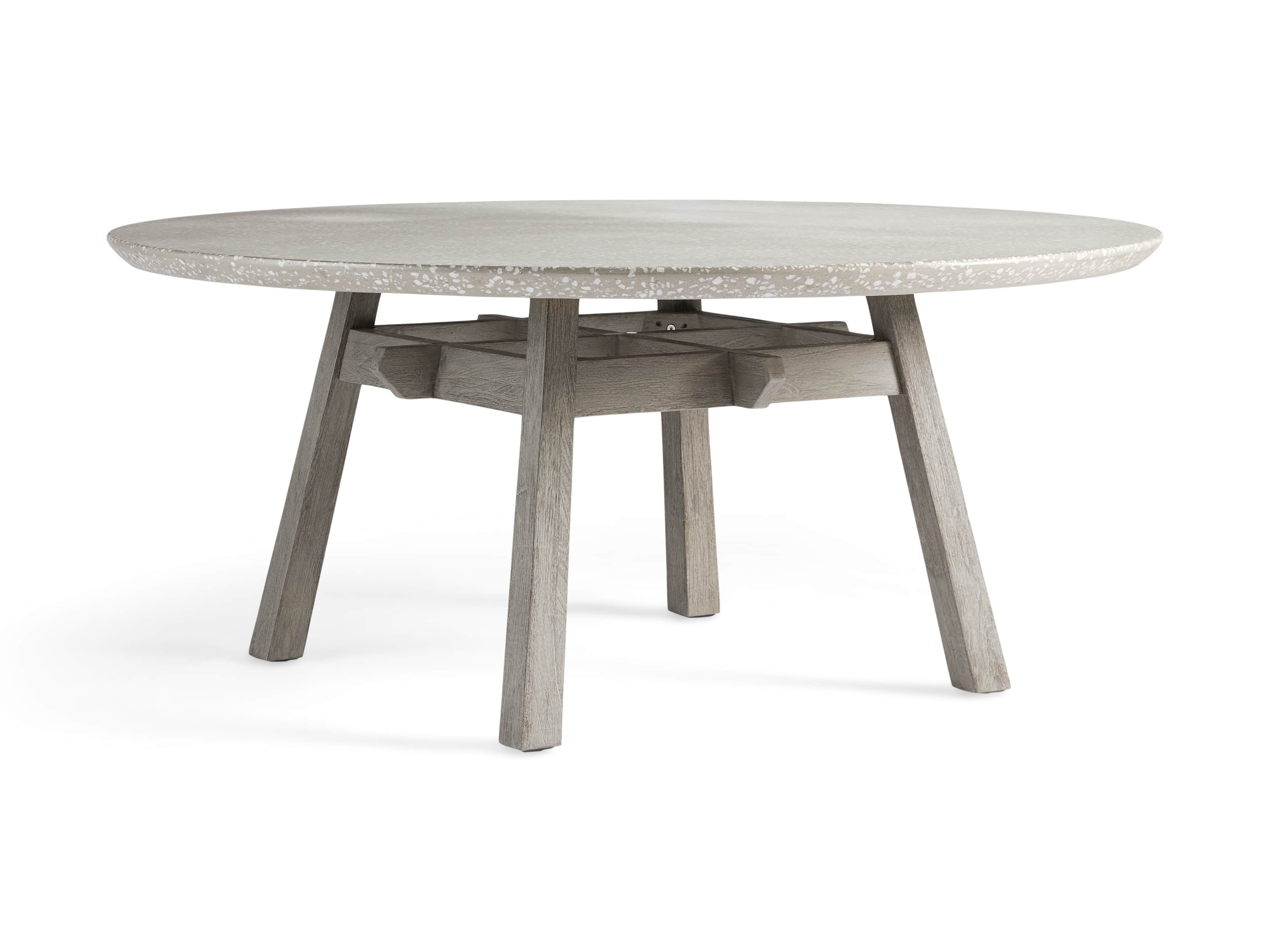 Rumi Outdoor 70" Round Dining Table, slide 3 of 5