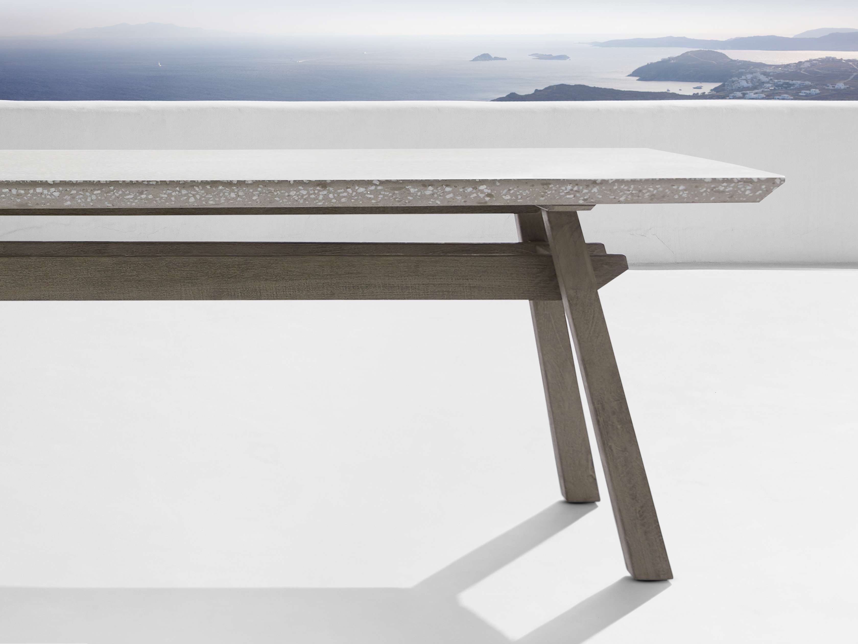 View the Rumi Outdoor Rectangle Dining Table